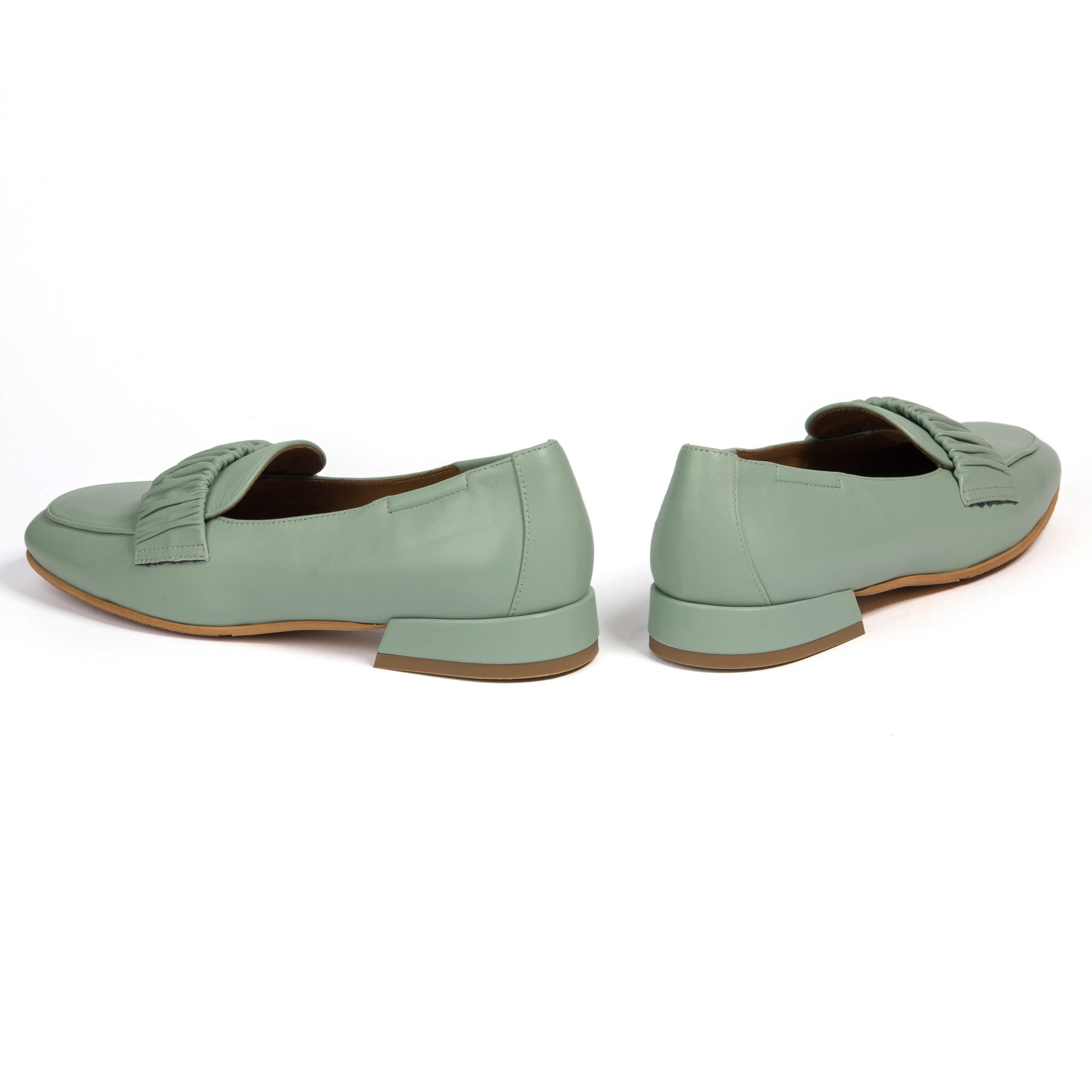 Лоферы Fabio Di Luna 8109GIGLIO green 39,5 купить,105000