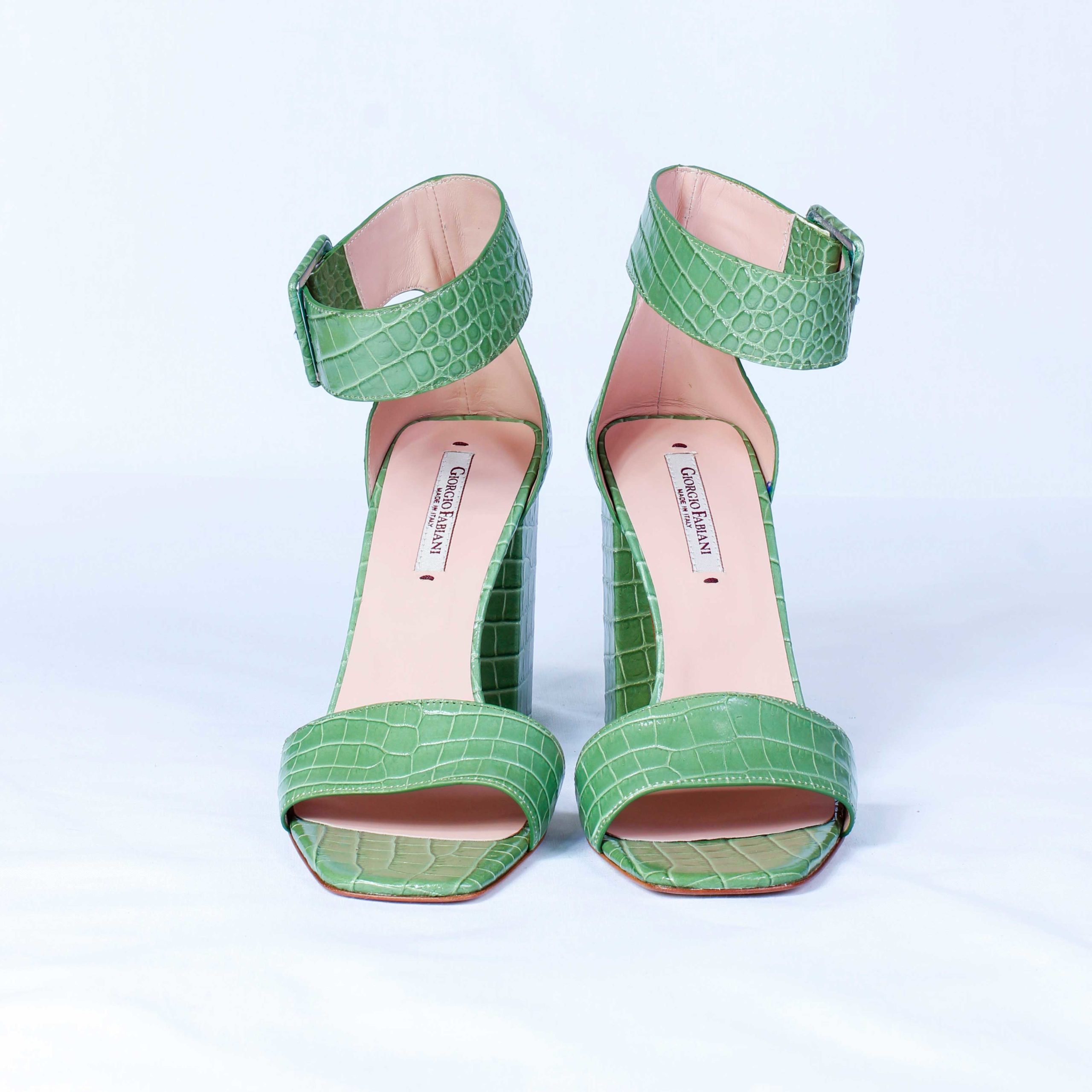 Босоножки Giorgio Fabiani F201095 gat verde 38,5 купить,0