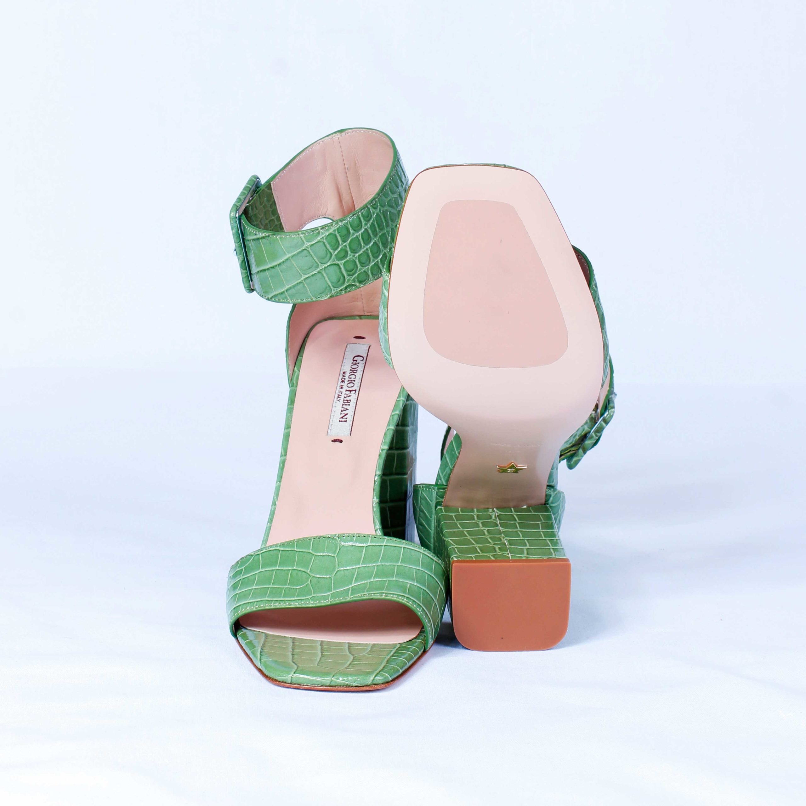 Босоножки Giorgio Fabiani F201095 gat verde 38,5 купить,0