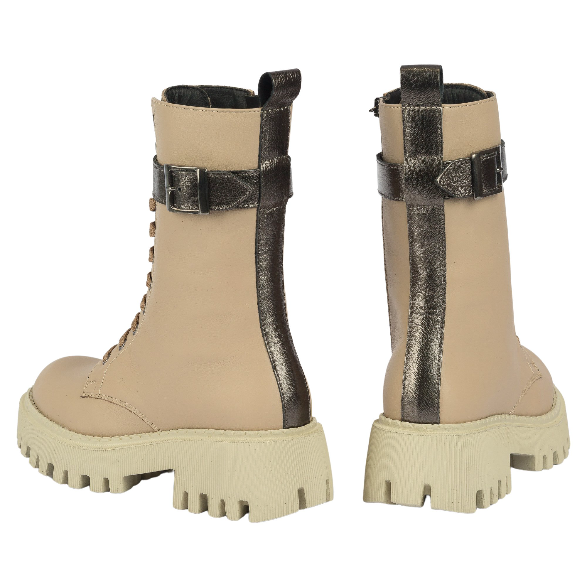 Ботинки Nila Nila Tronch Pelle Donna TIMI216 beige 37  купить,69000