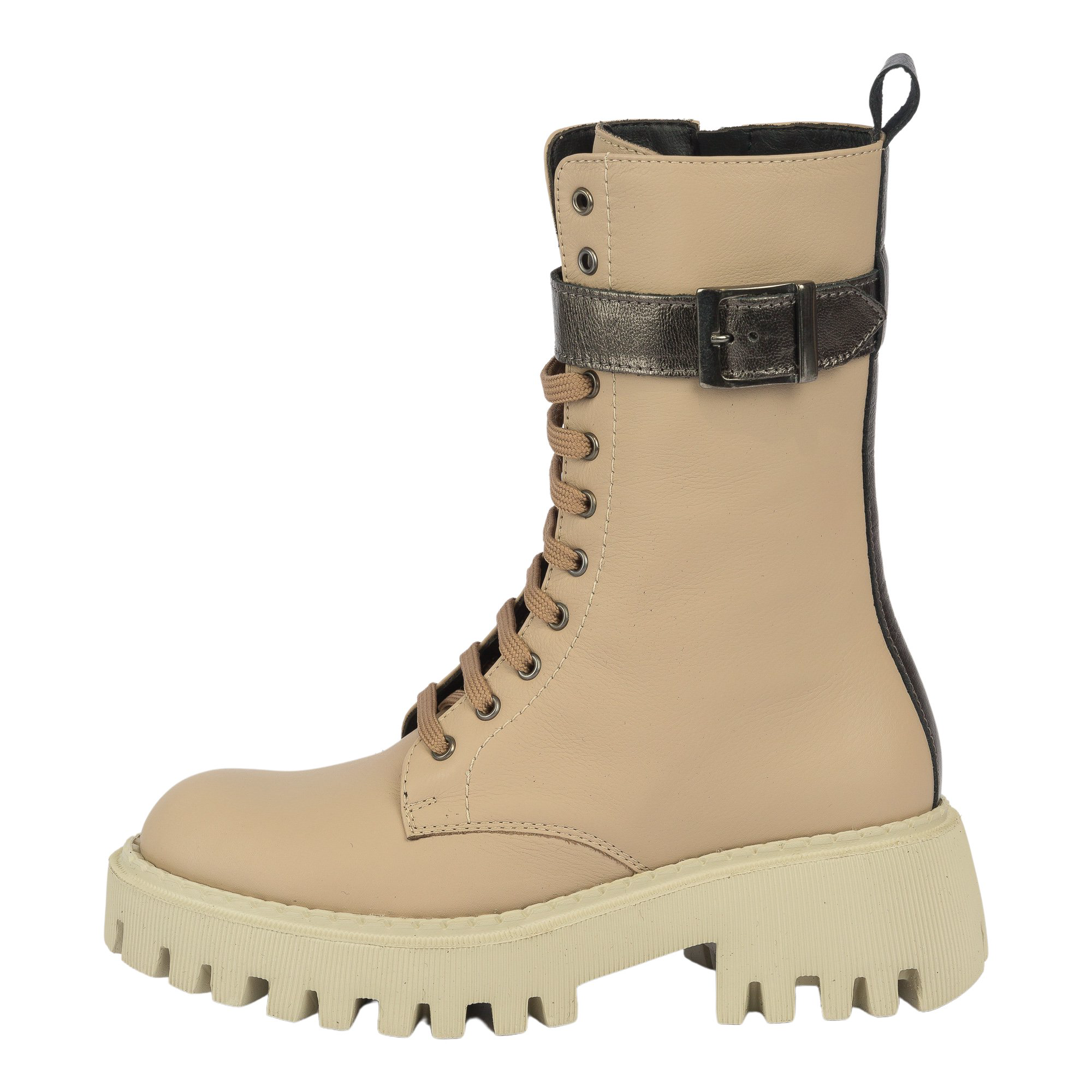 Ботинки Nila Nila Tronch Pelle Donna TIMI216 beige 37  купить,69000