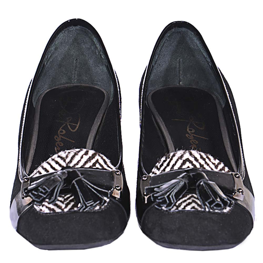 Туфли De Robert 3196 black 38,5 купить,NaN