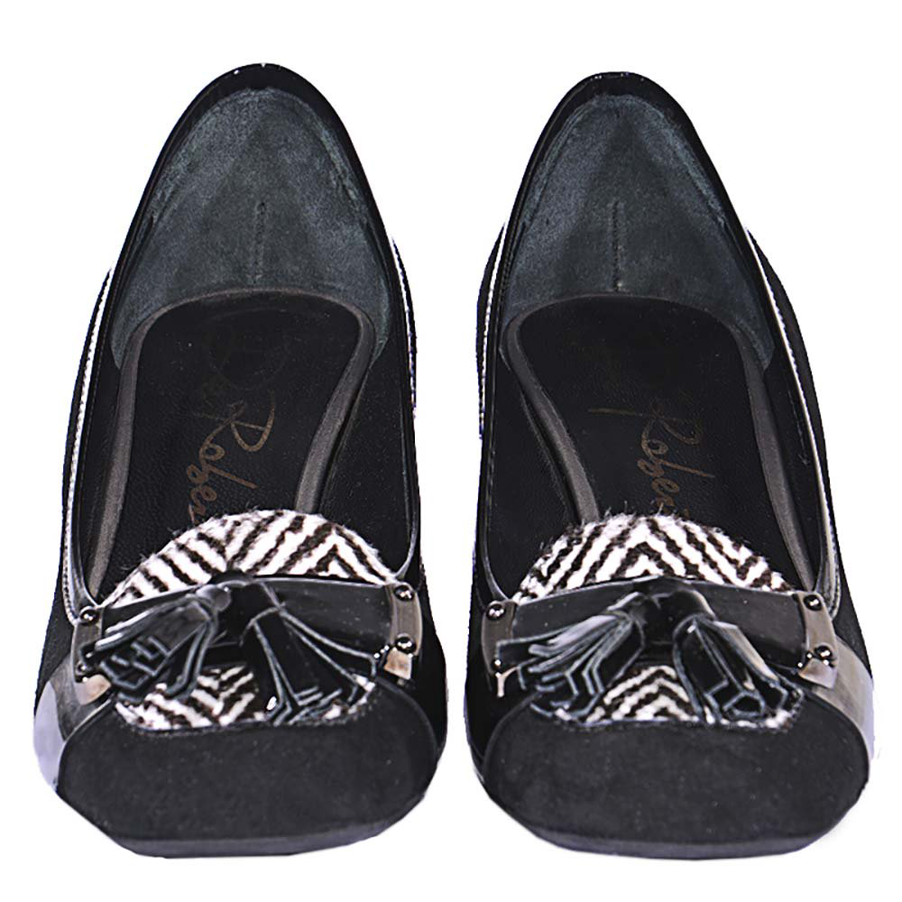 Туфли De Robert 3196 black 38,5 купить,NaN