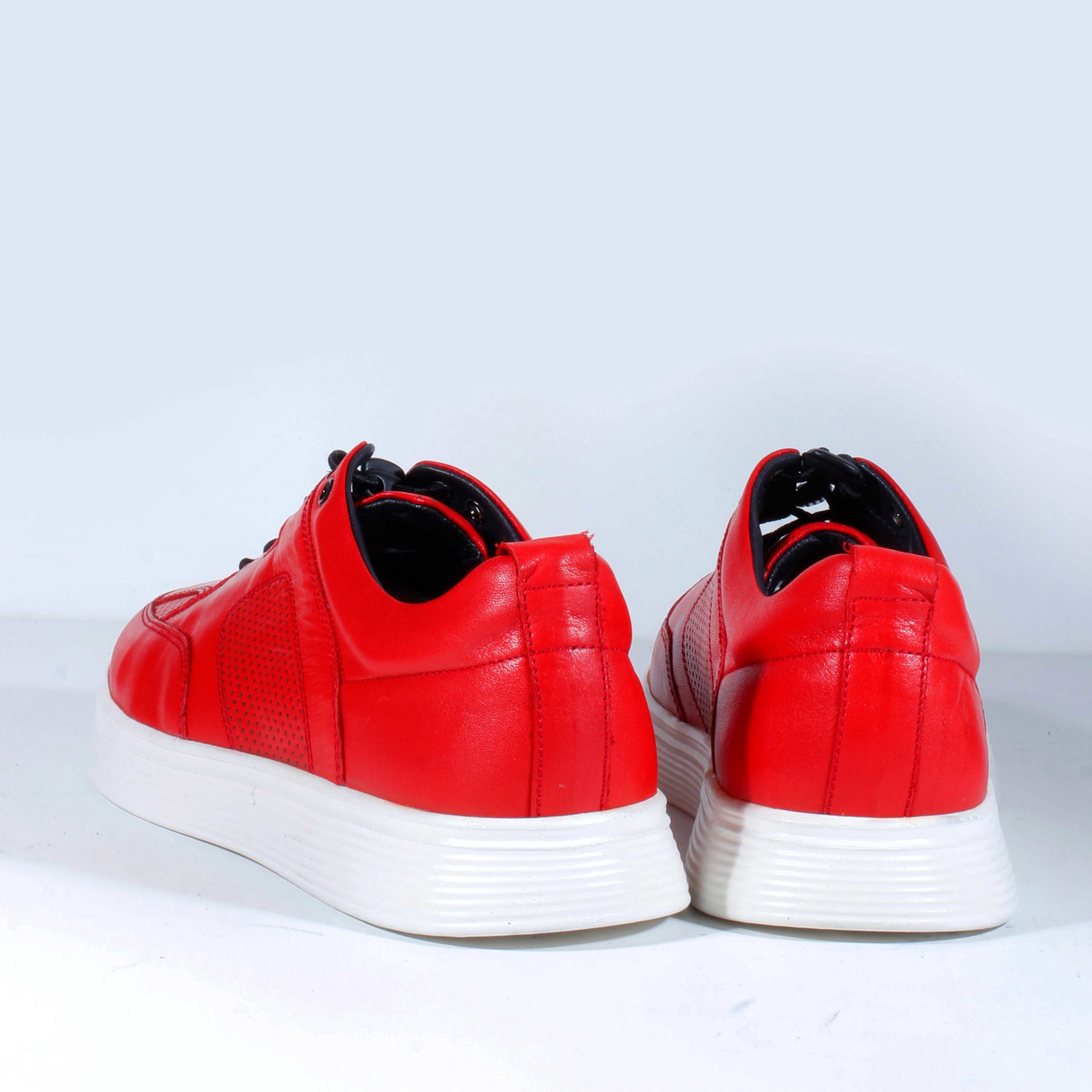 Кеды Bravelli 24102 Kermizi Napa red 44 купить,NaN