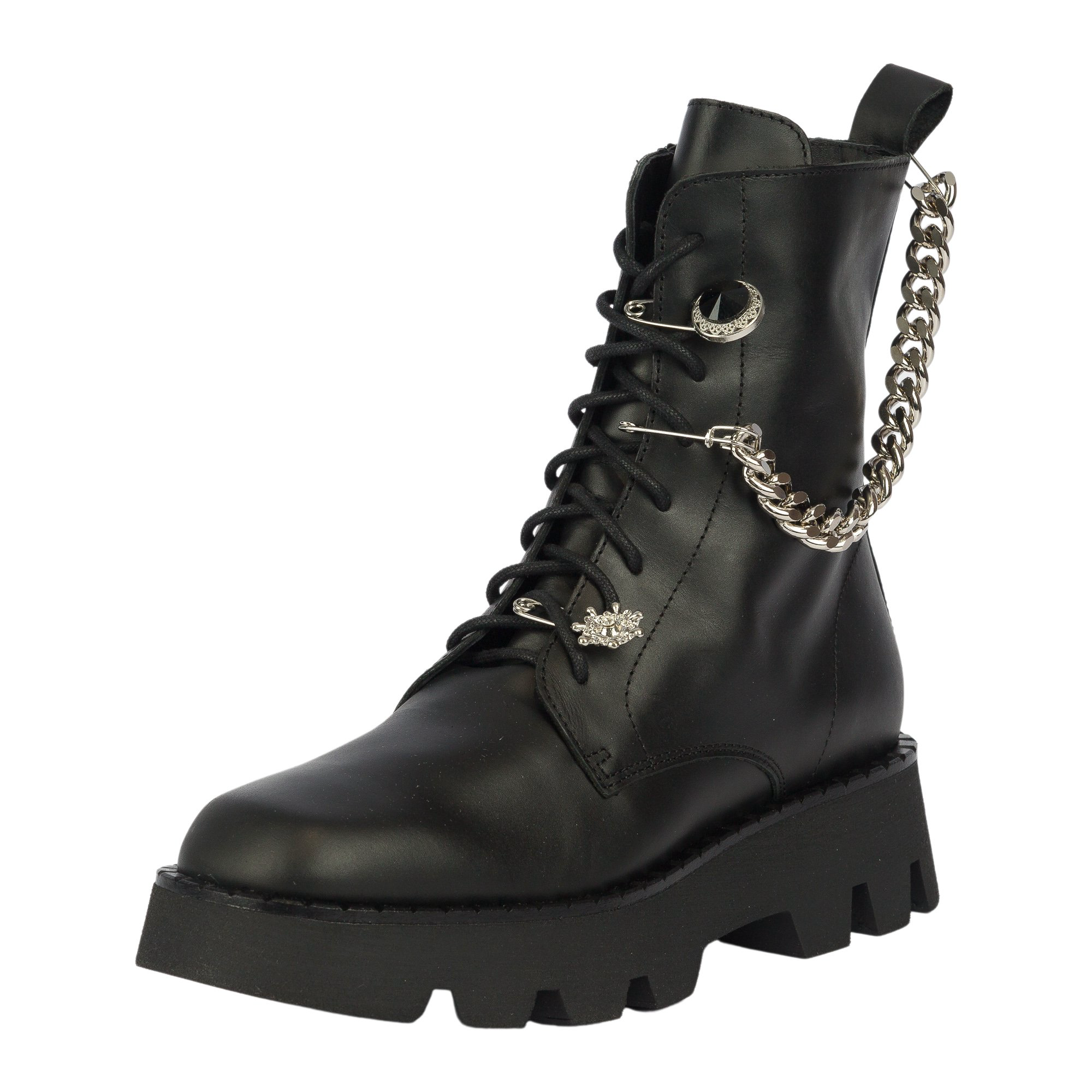 Ботинки Nila Nila Tronch Pelle Donna G37F black 39 