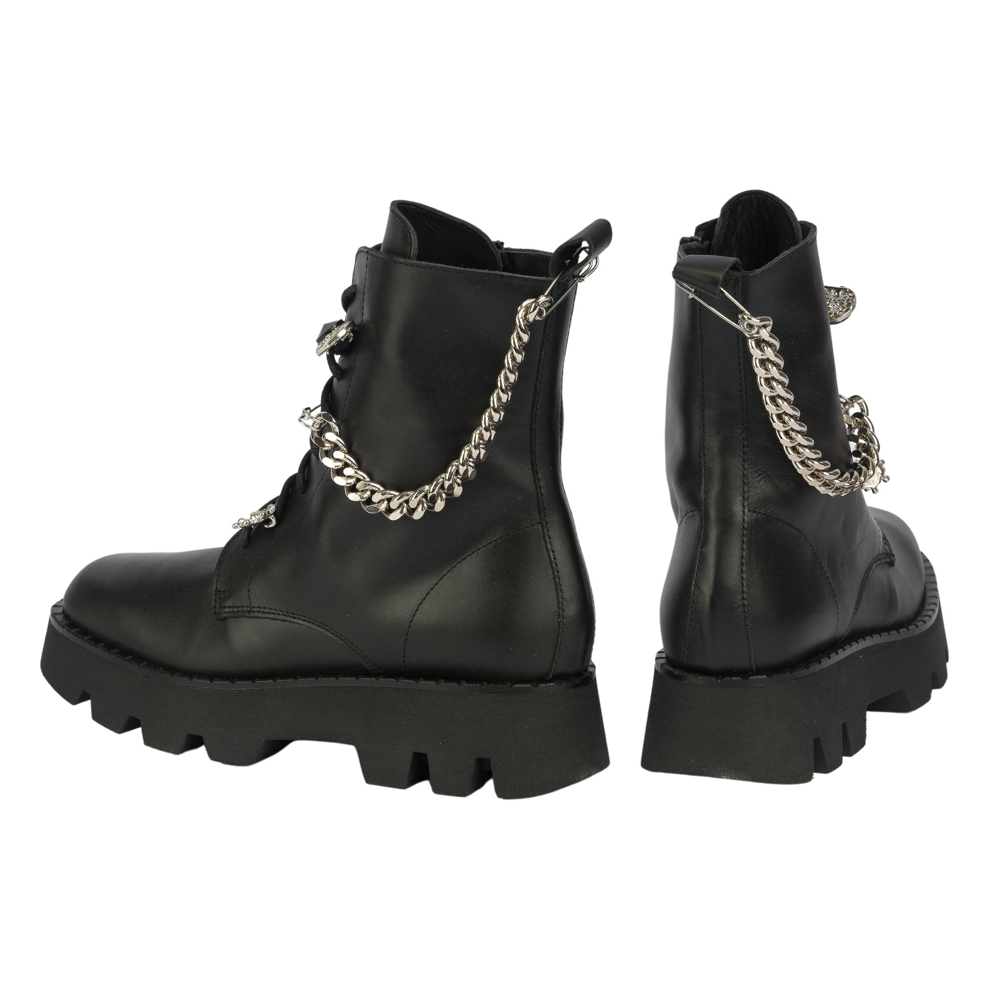 Ботинки Nila Nila Tronch Pelle Donna G37F black 36 купить,69000