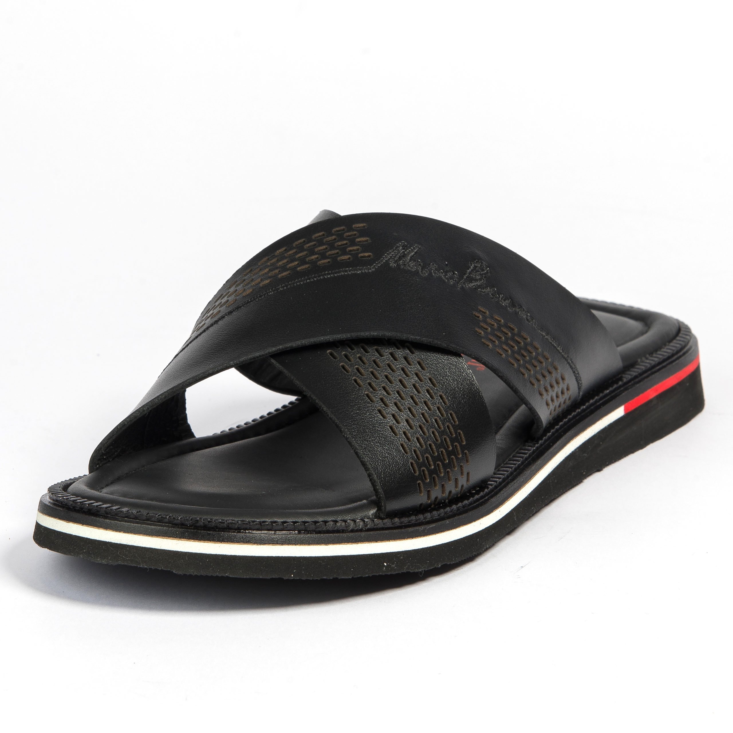 Шлепанцы Mario Bruni 1304 black 40 - ForteMarket Шлепанцы Mario Bruni 1304 black 40 купить,0