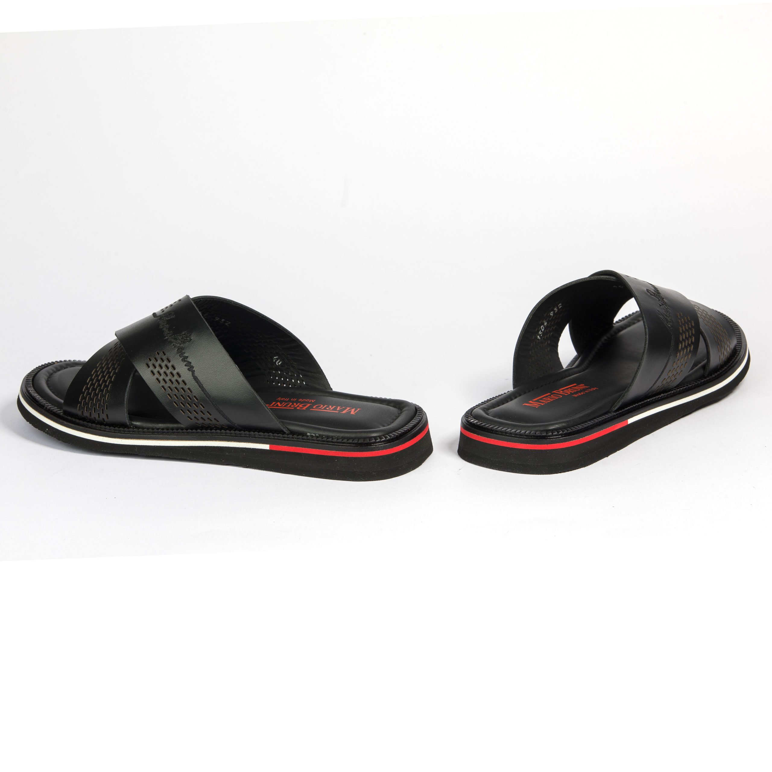 Шлепанцы Mario Bruni 1304 black 40 - ForteMarket Шлепанцы Mario Bruni 1304 black 40 купить,0