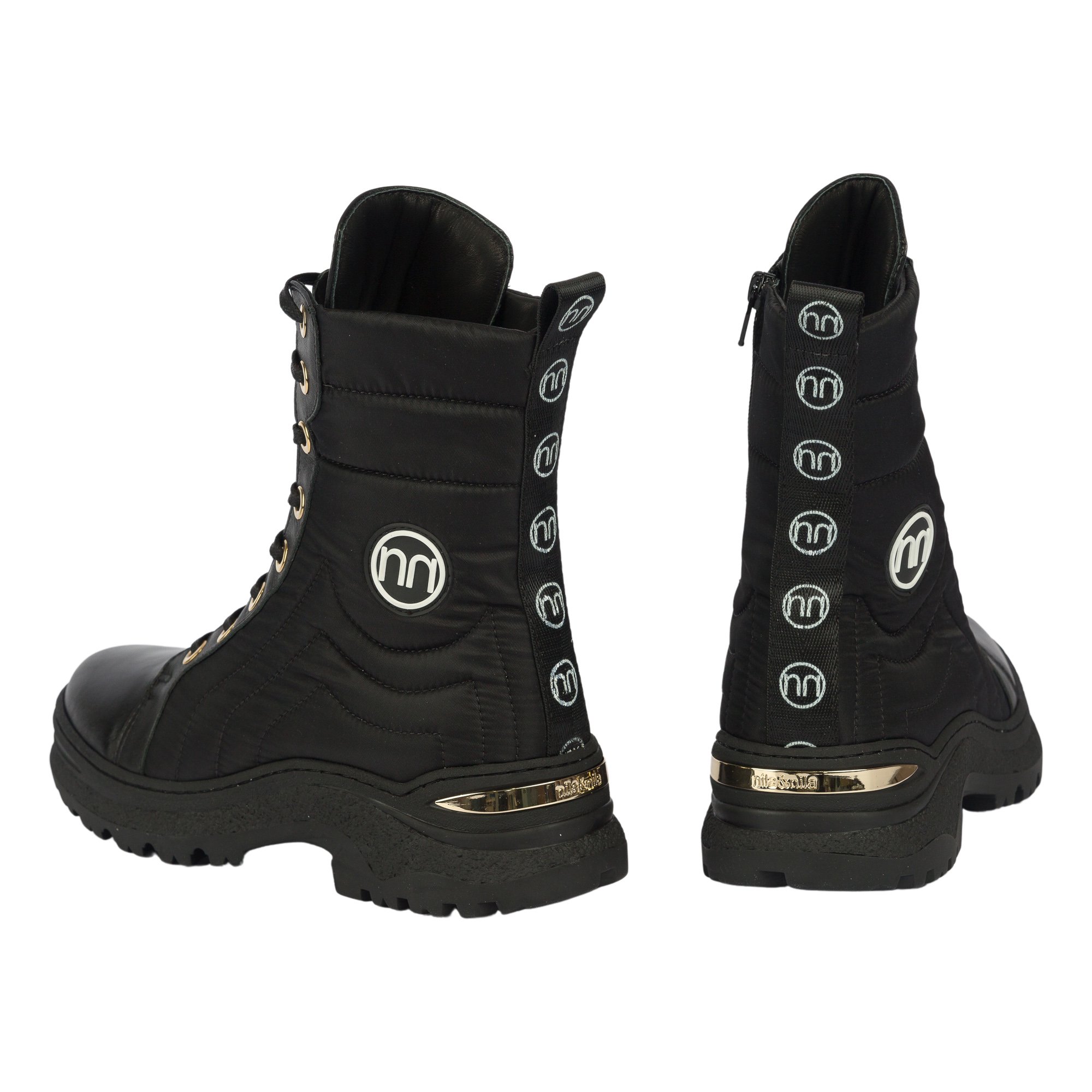 Ботинки Nila Nila Tronch Pelle Donna NIL608 black 37 - ForteMarket Ботинки Nila Nila Tronch Pelle Donna NIL608 black 37 купить,0