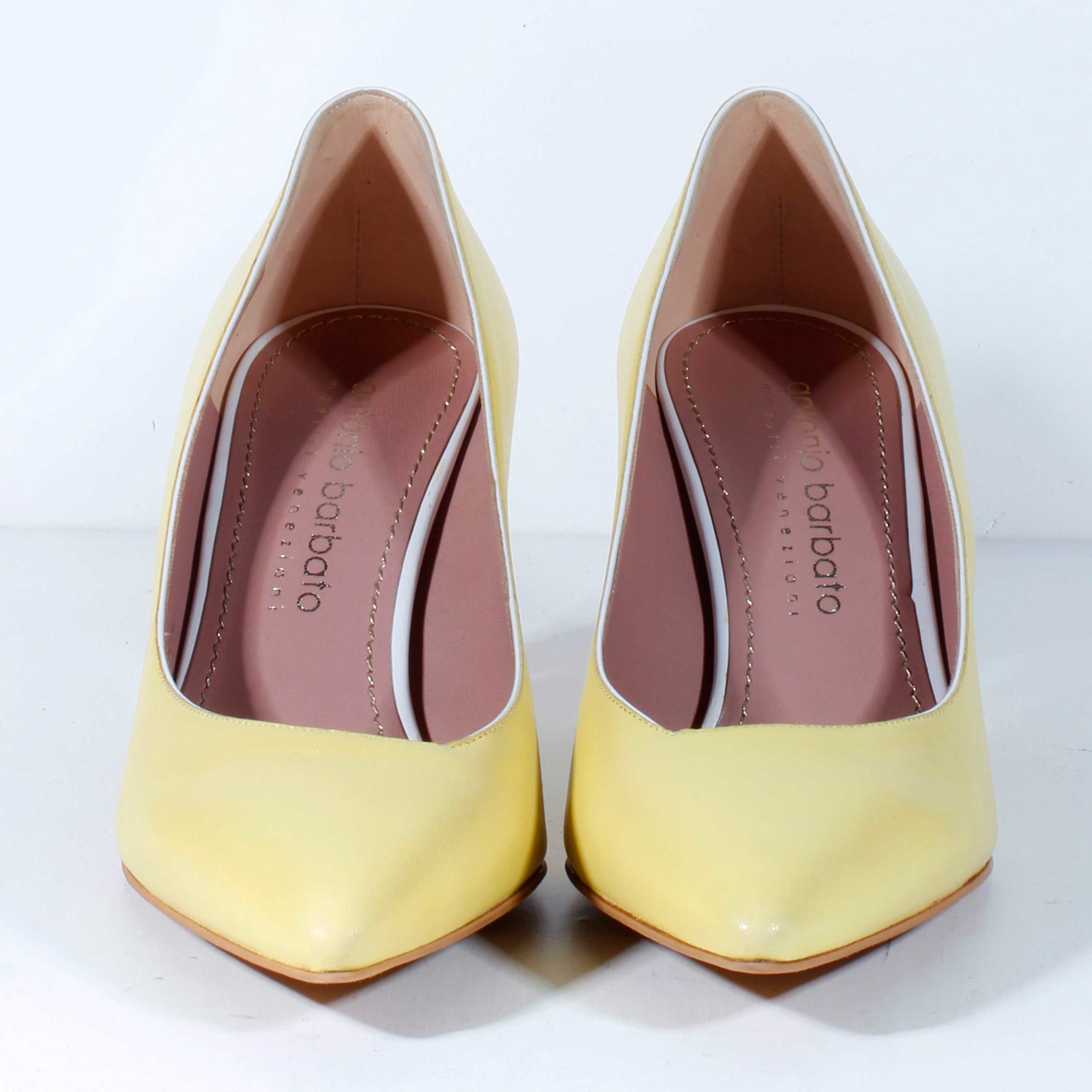 Туфли Antonio Barbato 5247 Vitello Giallo 780 70 yellow 38 купить,NaN