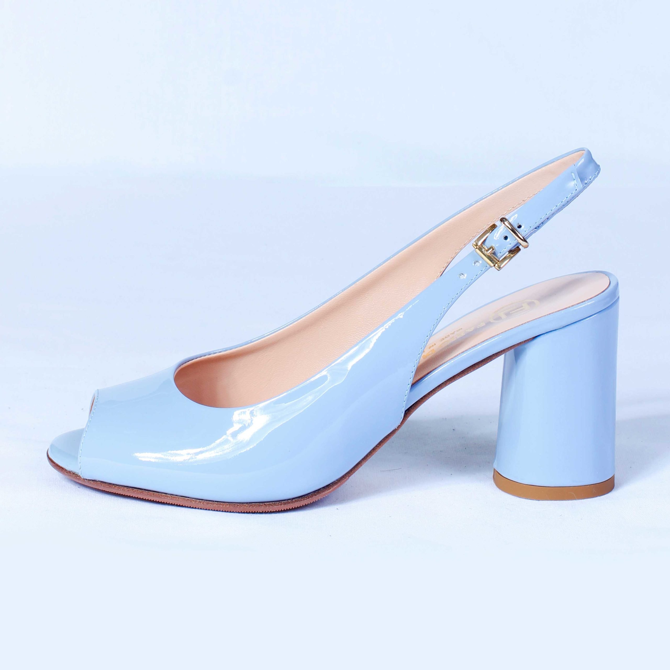 Босоножки Fabio Di Luna 6993 Vernice C. Zucch blue 37.5