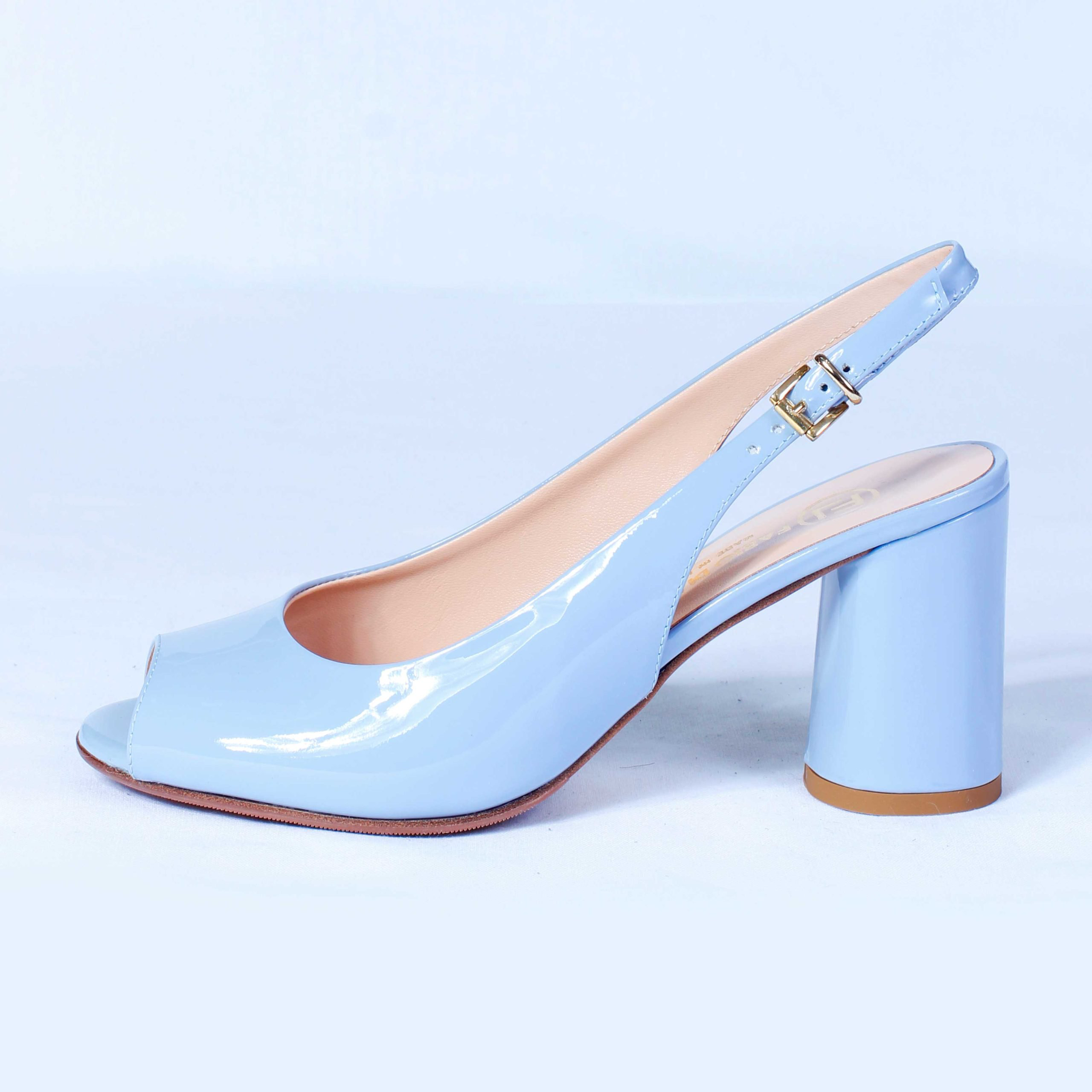 Босоножки Fabio Di Luna 6993 Vernice C. Zucch blue 36
