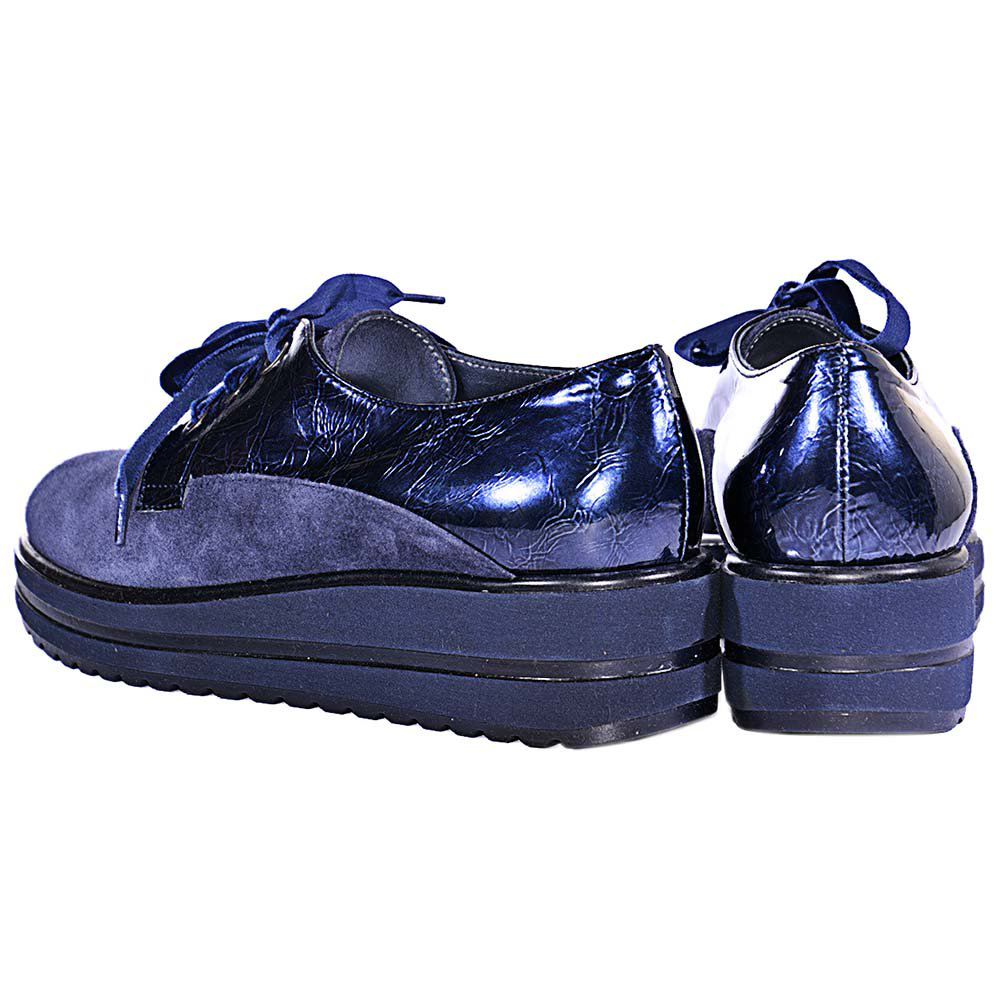 Ботинки Tine`s Velour Mediterr 6992 blue 40
