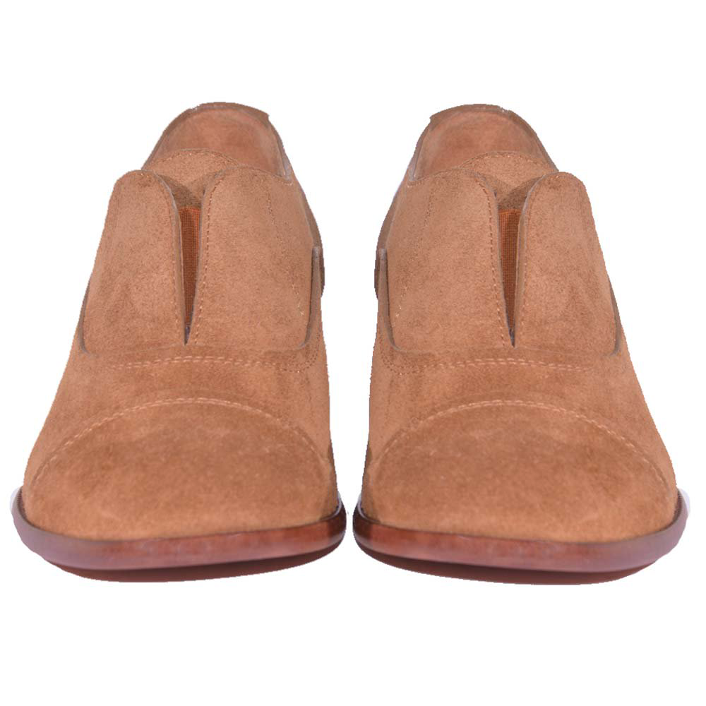 Туфли De Robert Velour 3551 brown 35.5 купить,27600