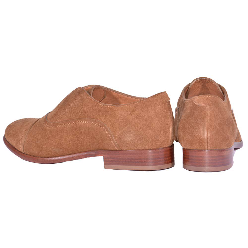 Туфли De Robert Velour 3551 brown 35.5 купить,27600