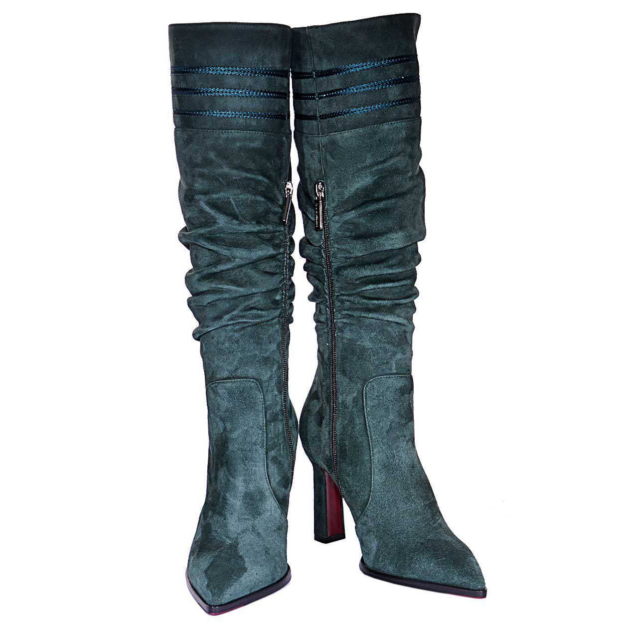 Сапоги Giorgio Fabiani F191578/27 green 38 купить,105000