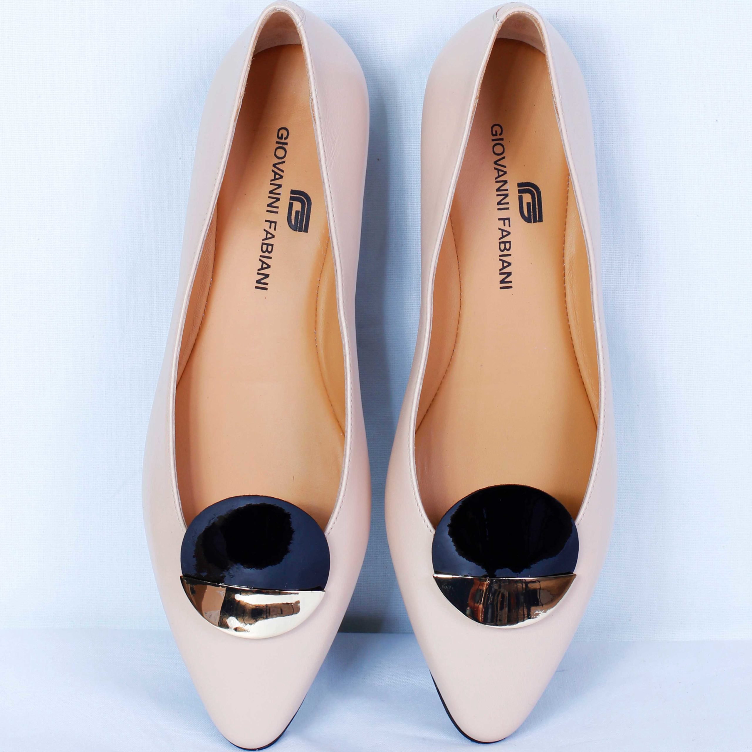  Балетки Giovanni Fabiani G673 C1195 beige 36.5 купить,120750
