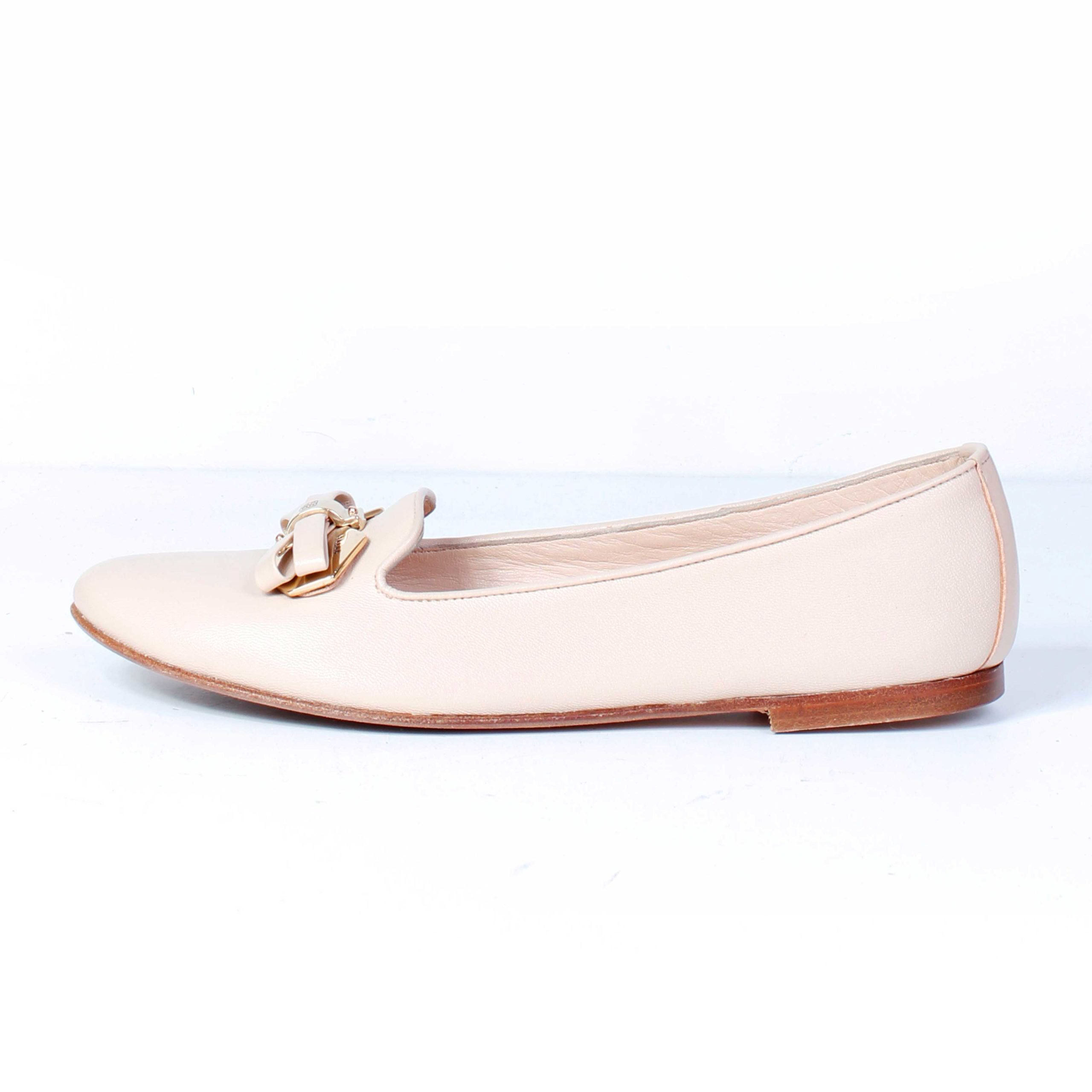 Мокасины Baldinini 498536NAPP87R beige 35,5 купить,NaN