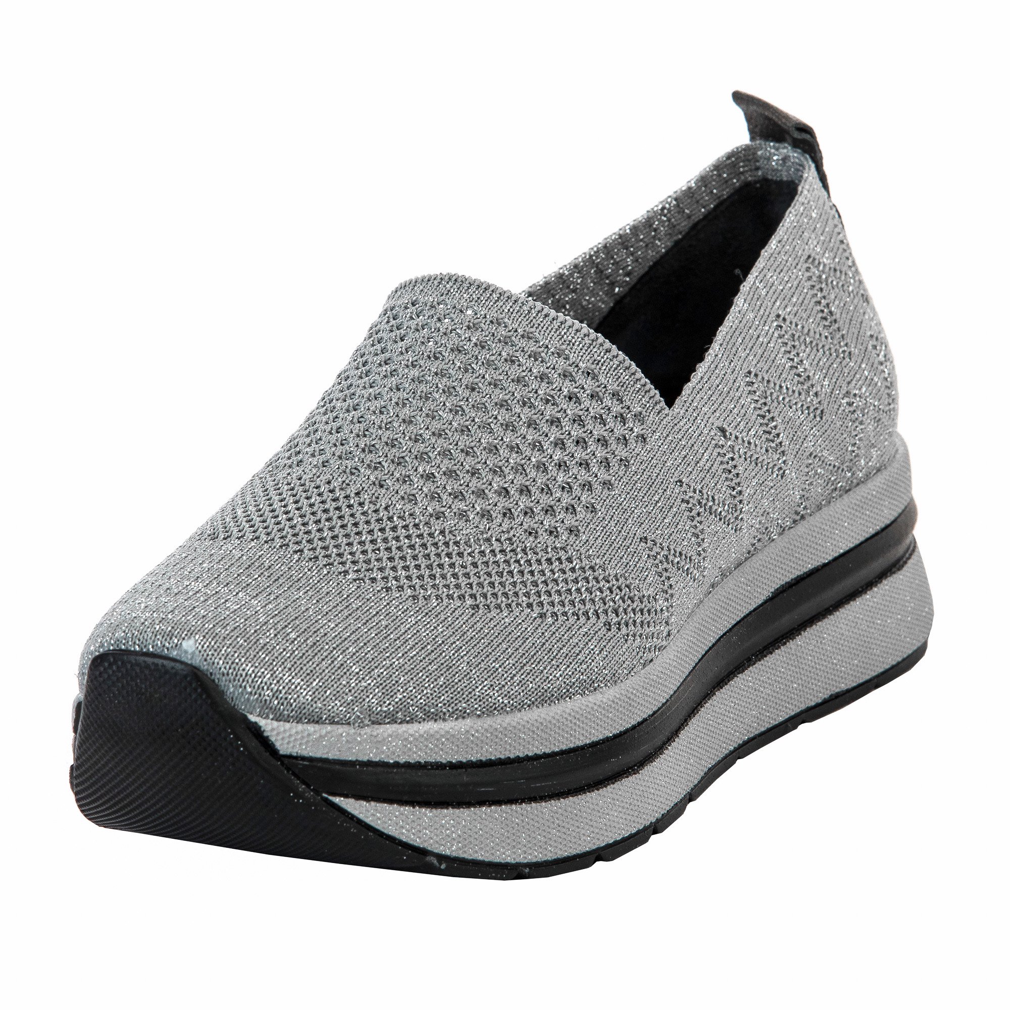 Слипоны Magza 700 Gri Simli grey 36 купить,NaN