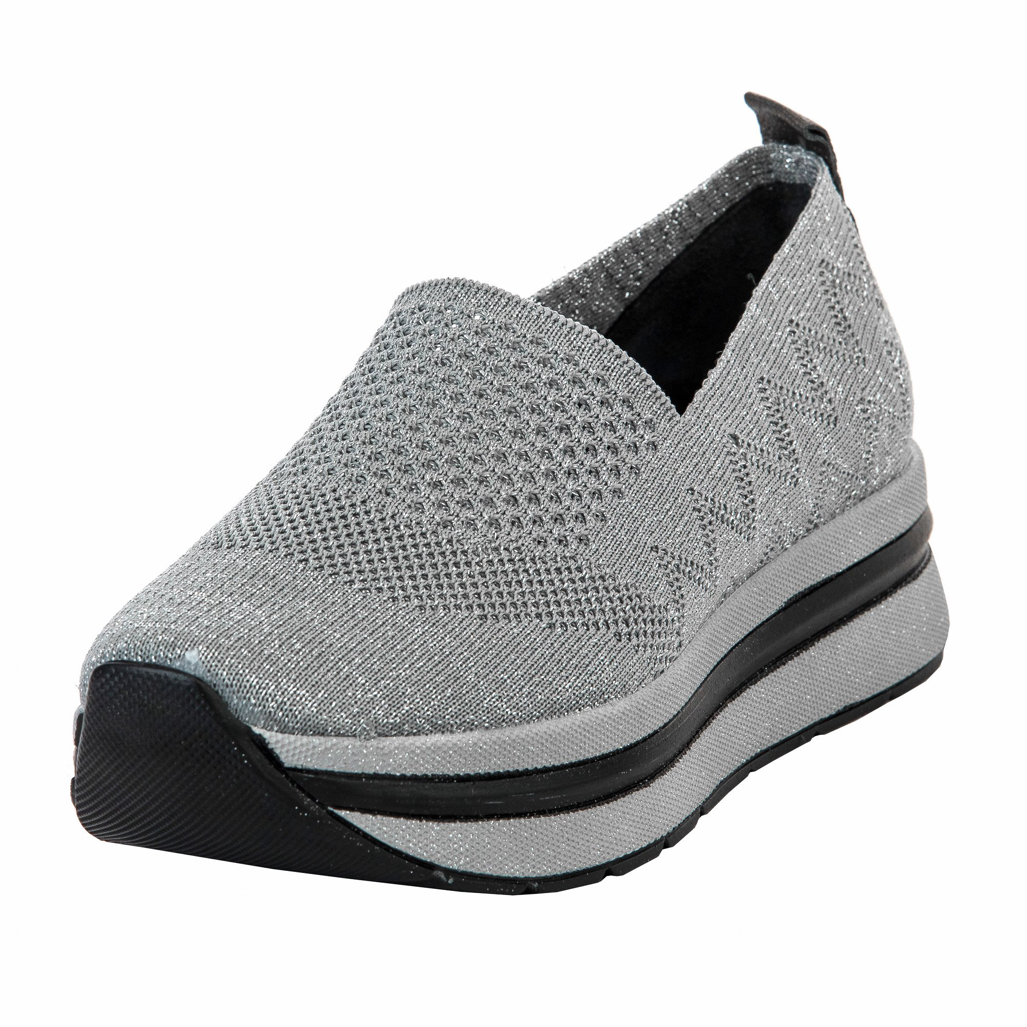 Слипоны Magza 700 Gri Simli grey 36 купить,NaN