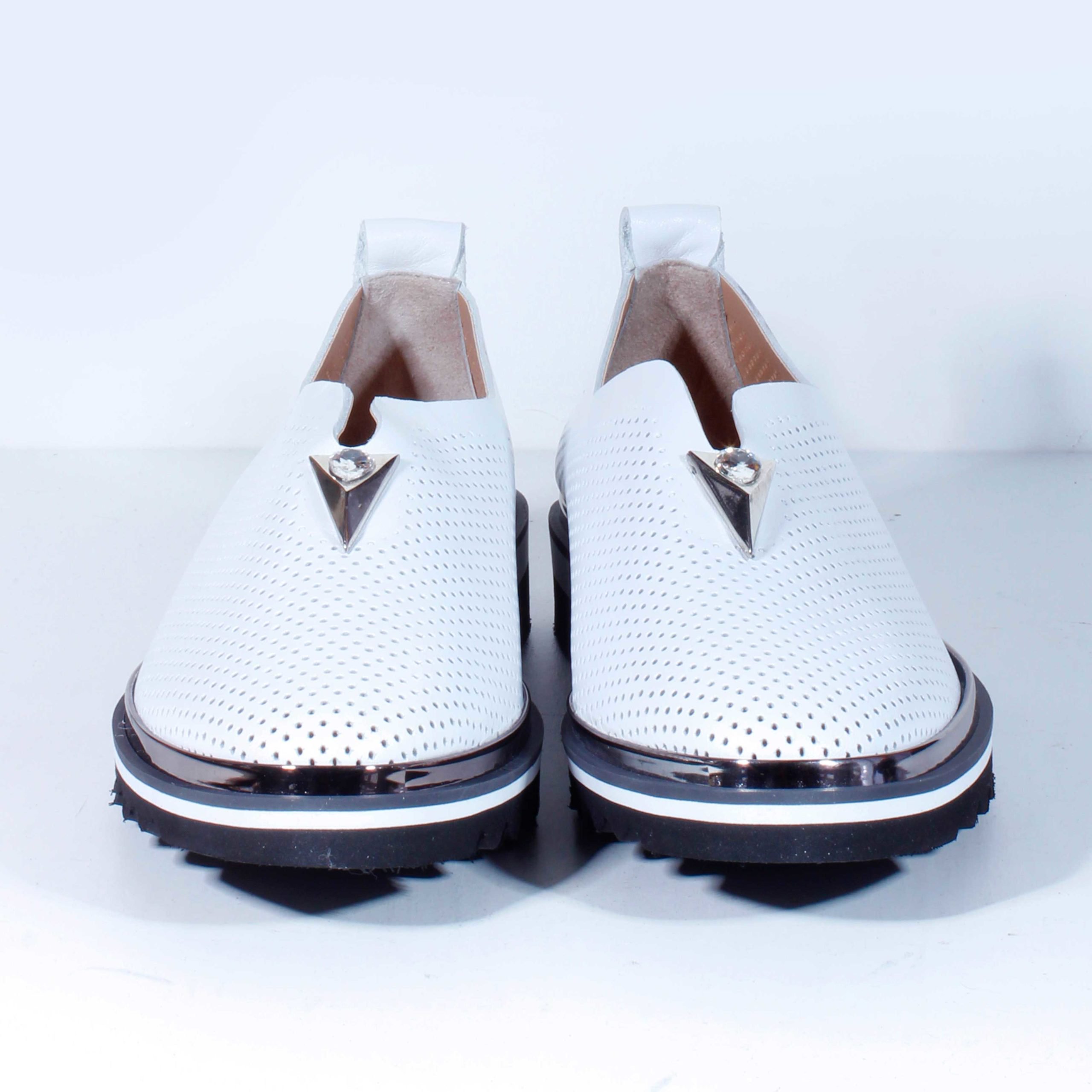 Лоферы Magza 927.4198 white 39