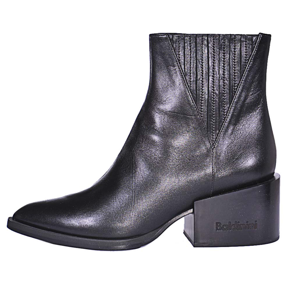 Полусапожки Baldinini Troncheto 048800P52RVITE0000 Vitello Nero 39.5 купить,NaN