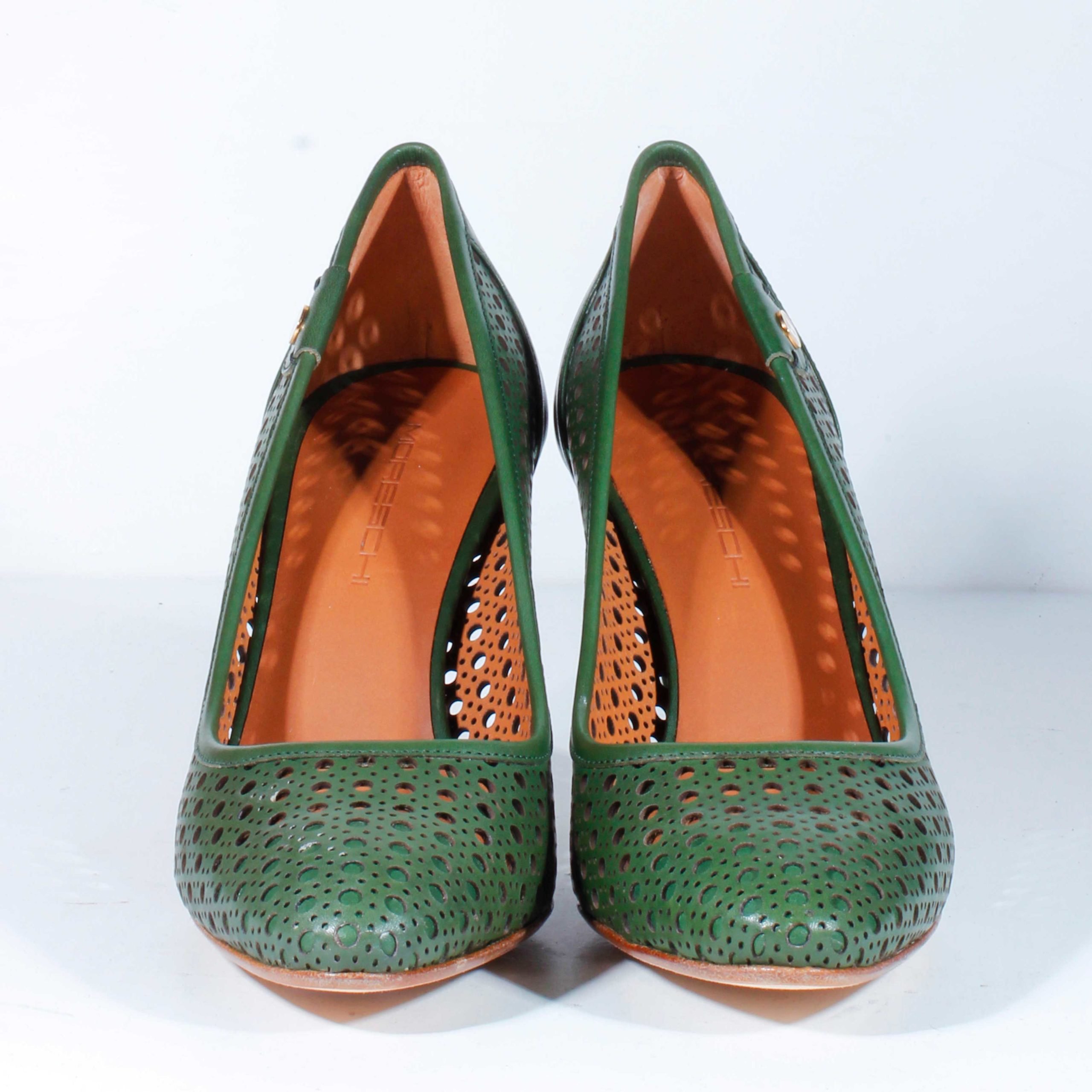 Туфли Moreschi 62274 D58 F.DO Anita Cuoio Prince 620 Menta green 39,5 купить,0
