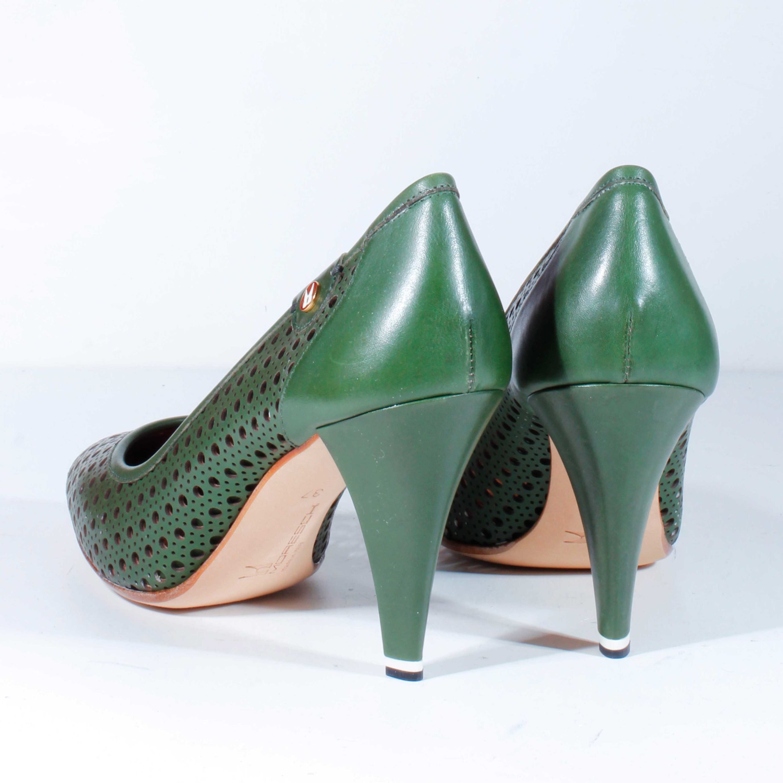 Туфли Moreschi 62274 D58 F.DO Anita Cuoio Prince 620 Menta green 39,5 купить,0