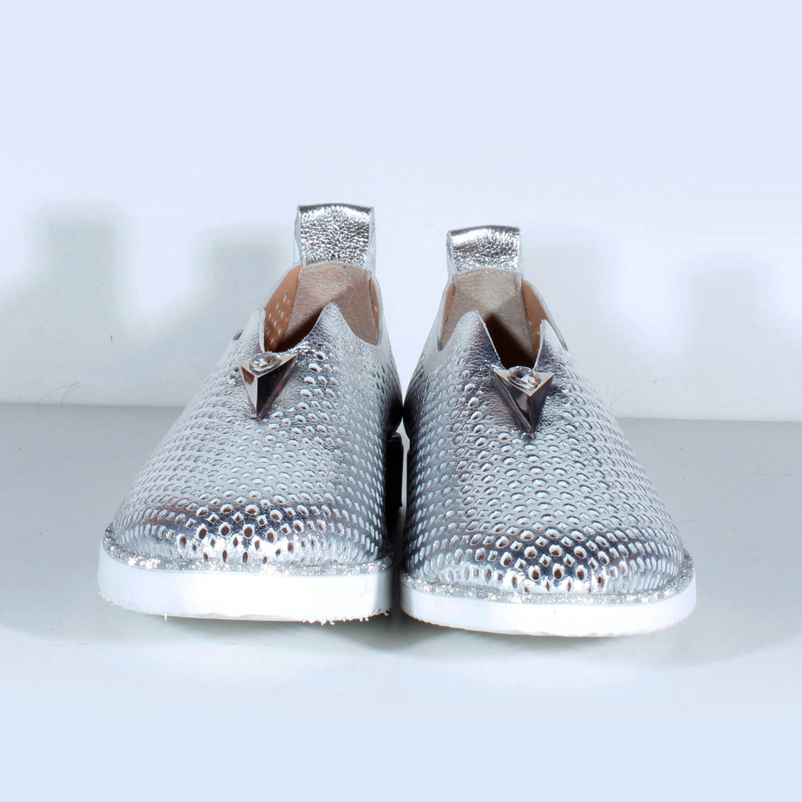 Лоферы Magza 3275 /5238 silver 39 купить,27600