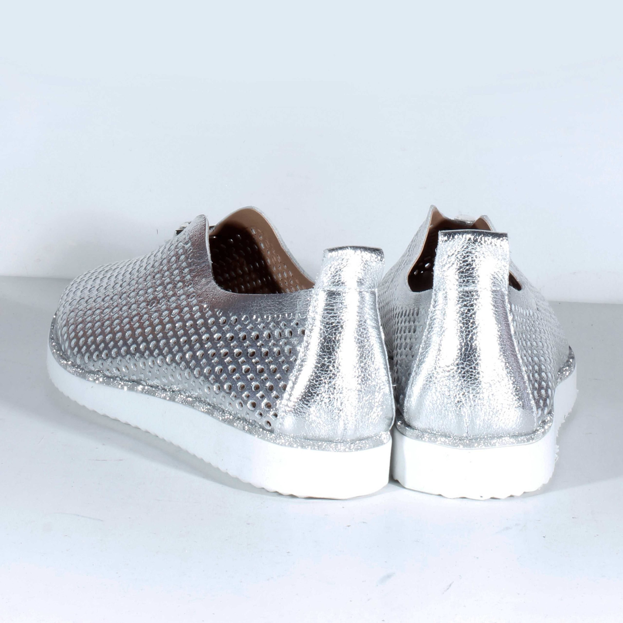 Лоферы Magza 3275 /5238 silver 39 купить,27600