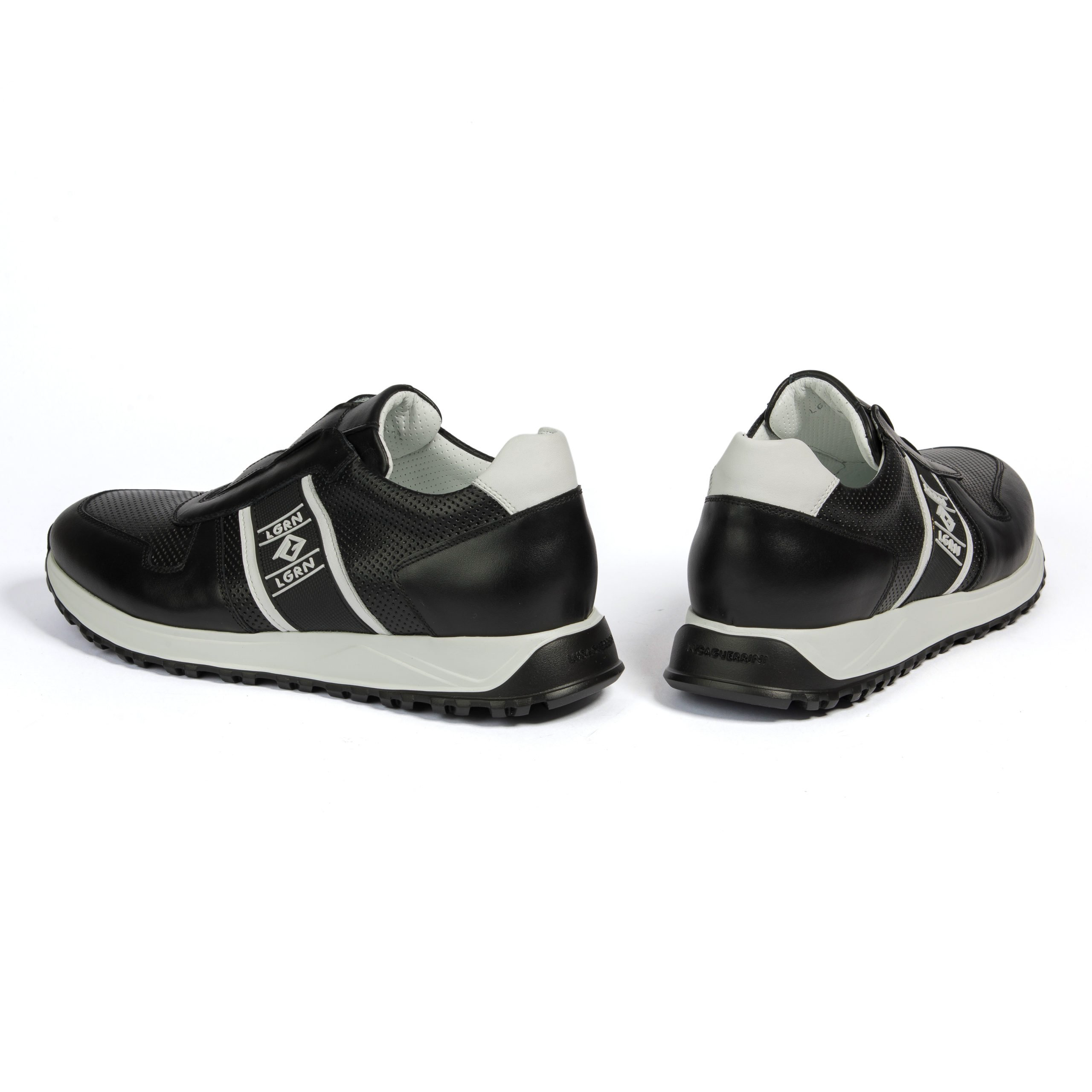 Кроссовки Lucaguerrini Bardo Nero Bianco black 41  купить,NaN