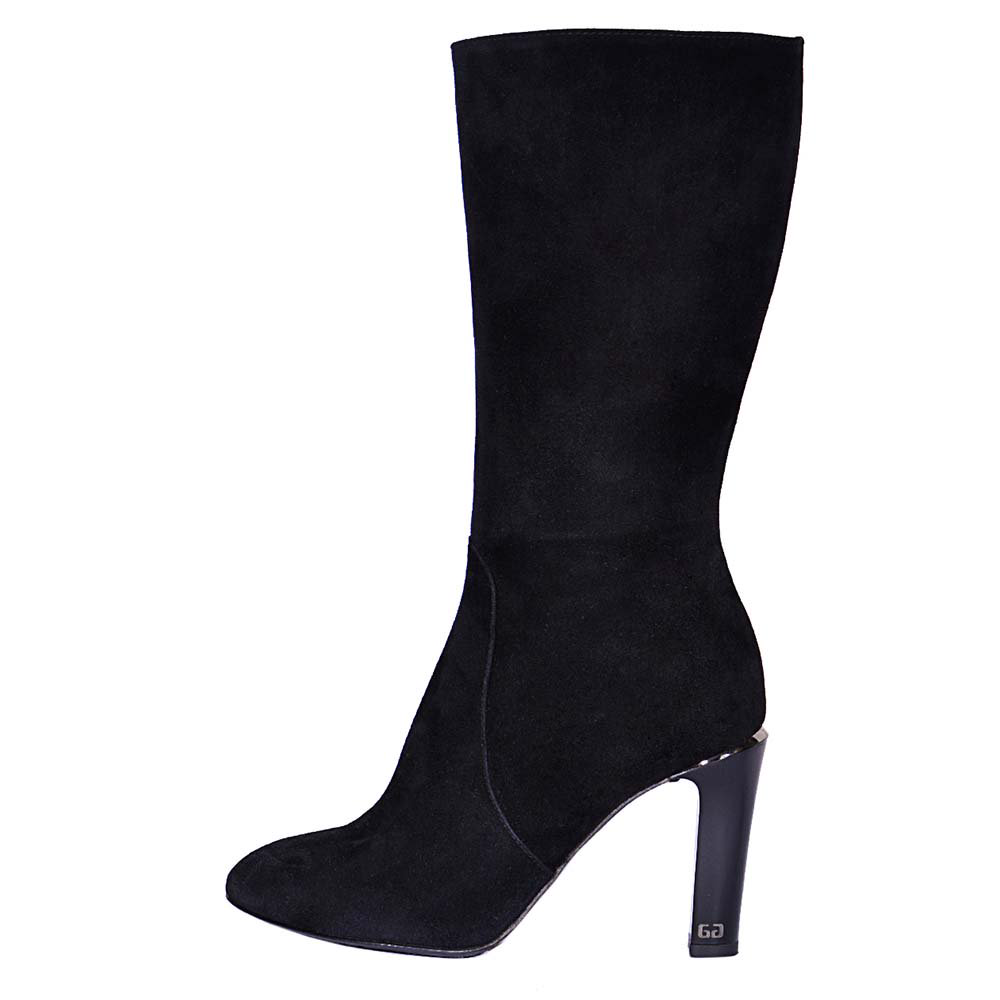 Сапоги Angelo Gianini 9655 CNE camoscio nero 37 купить,NaN