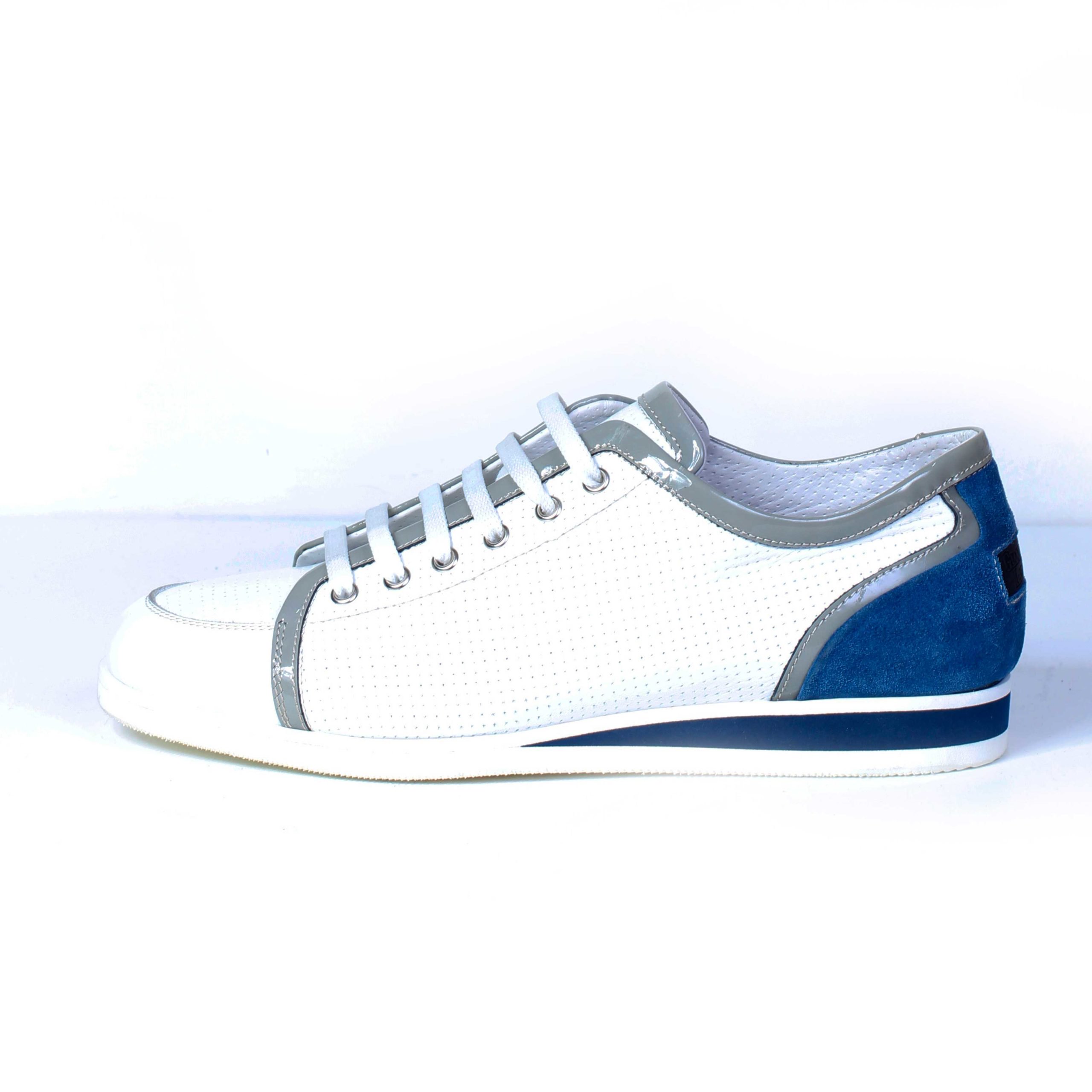 Кроссовки Gianfranco Lattanzi 8367 grey gum sole vitelo white 39.5 купить,NaN
