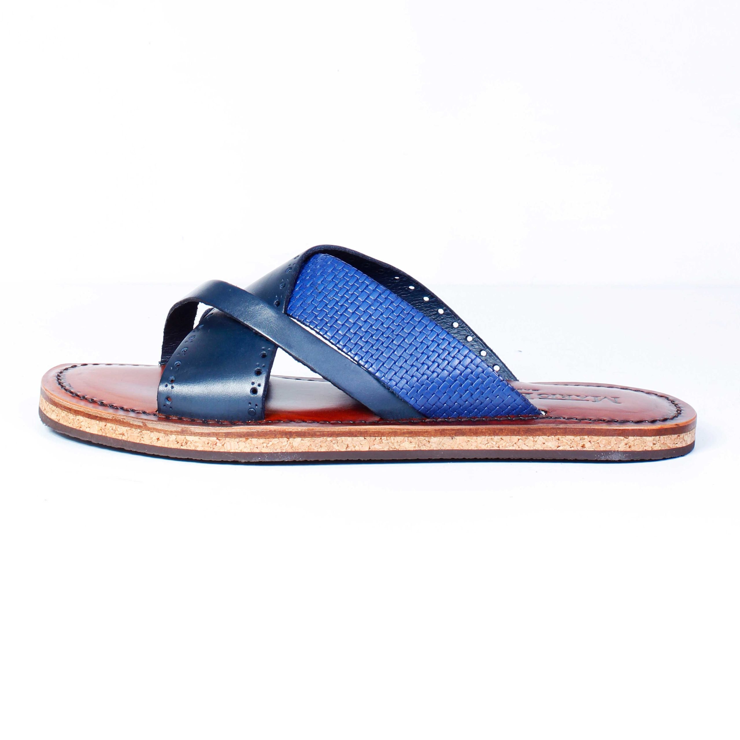 Шлепанцы Mario Bruni 6355S blue 40