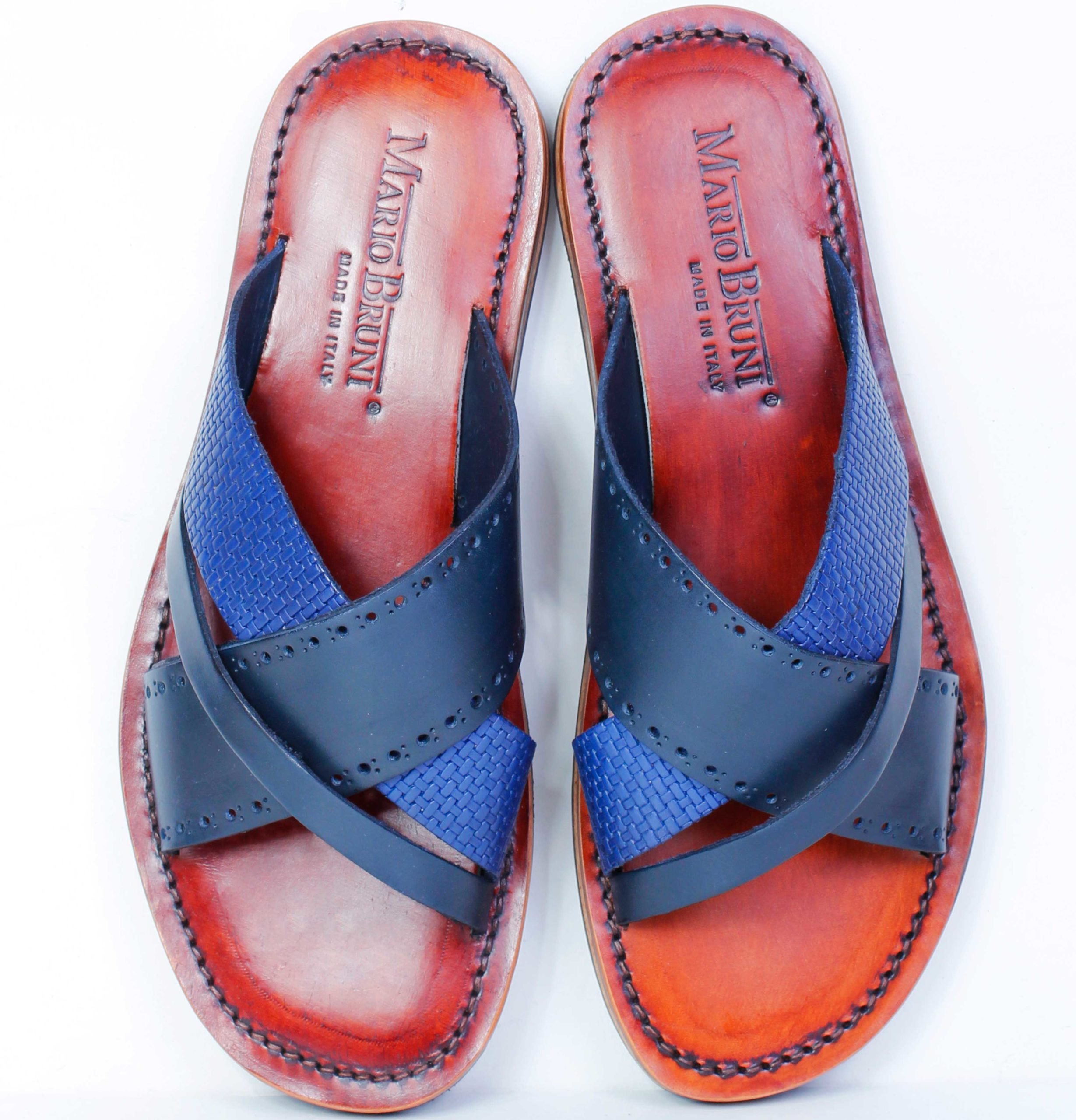 Шлепанцы Mario Bruni 6355S blue 40 - ForteMarket Шлепанцы Mario Bruni 6355S blue 40 купить,0