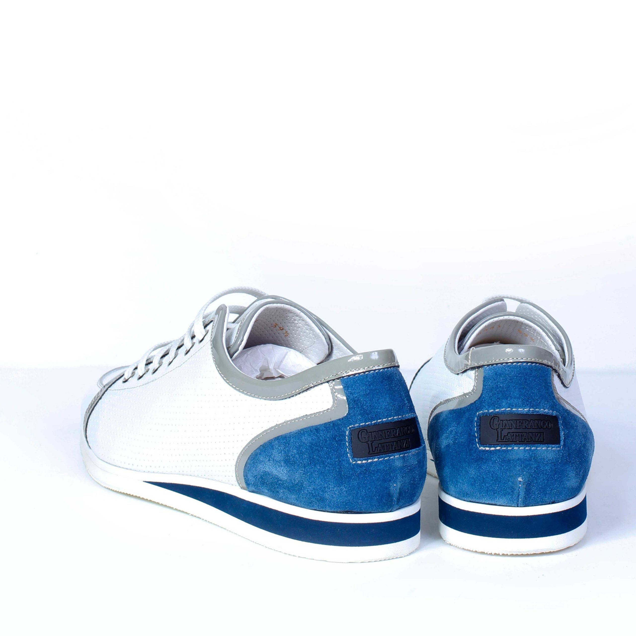 Кроссовки Gianfranco Lattanzi 8367 grey gum sole vitelo white 39.5 купить,NaN