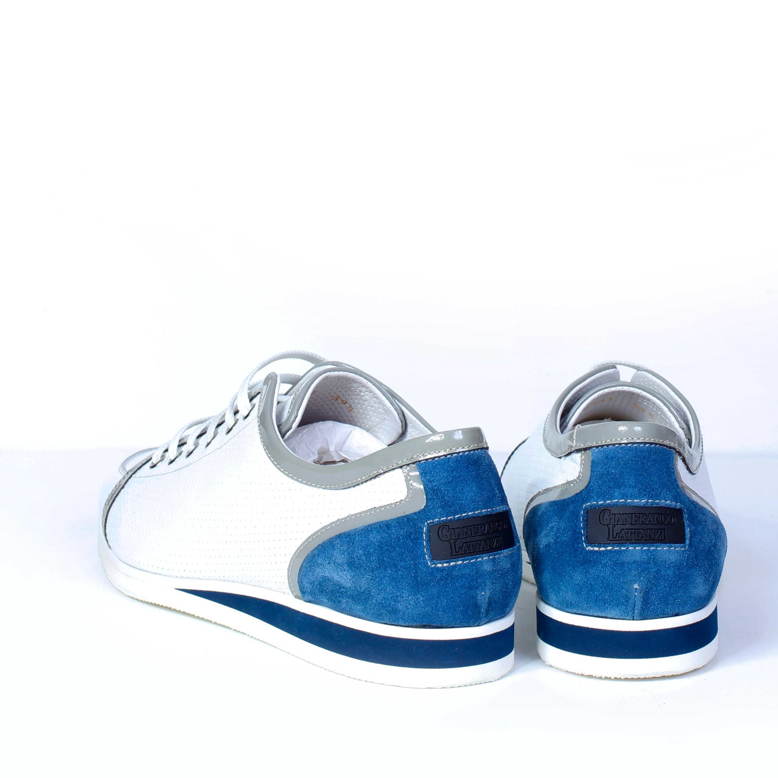 Кроссовки Gianfranco Lattanzi 8367 grey gum sole vitelo white 39.5 купить,NaN