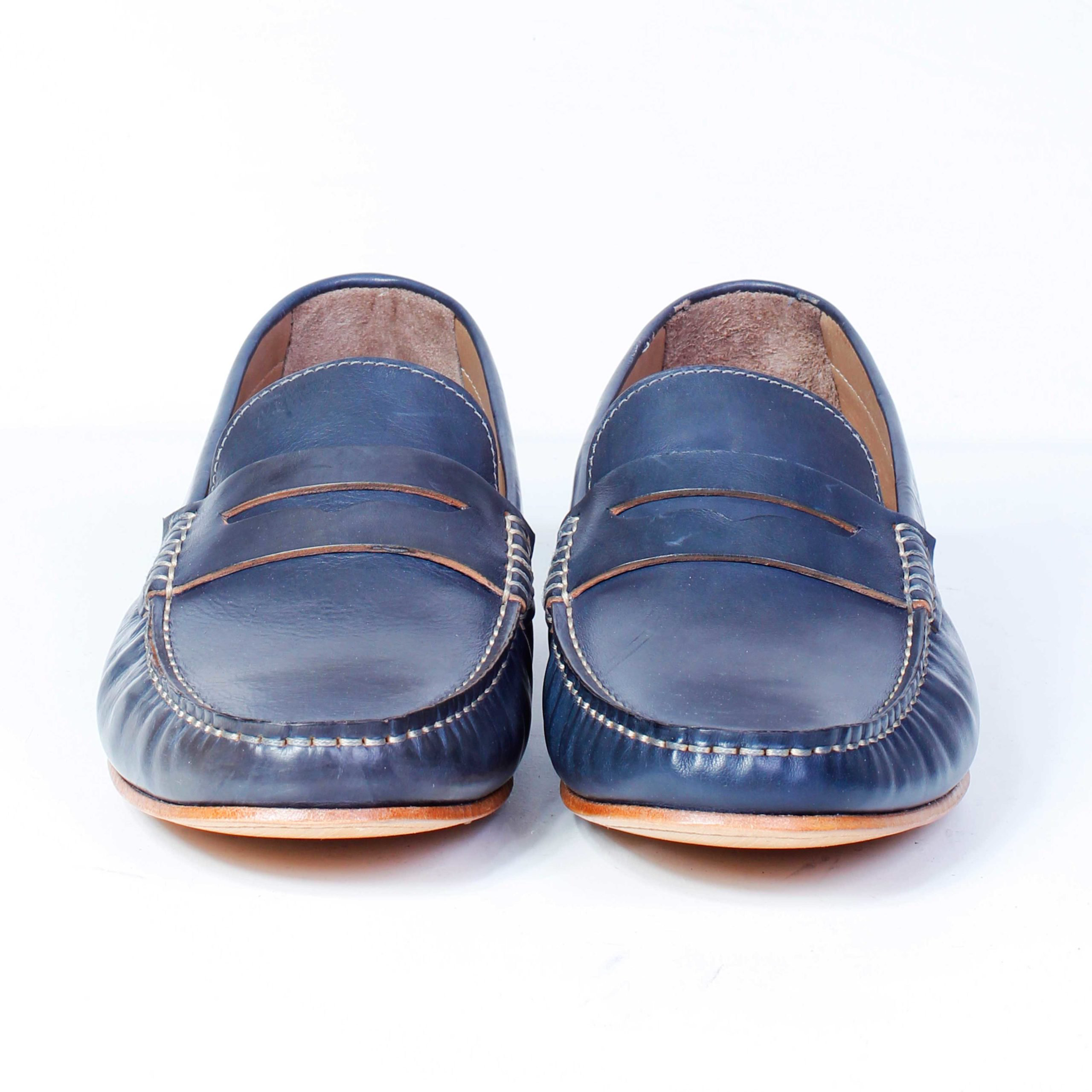 Туфли Gianfranco Lattanzi Leather Sole 8257 capalbio navy 41,5 купить,NaN