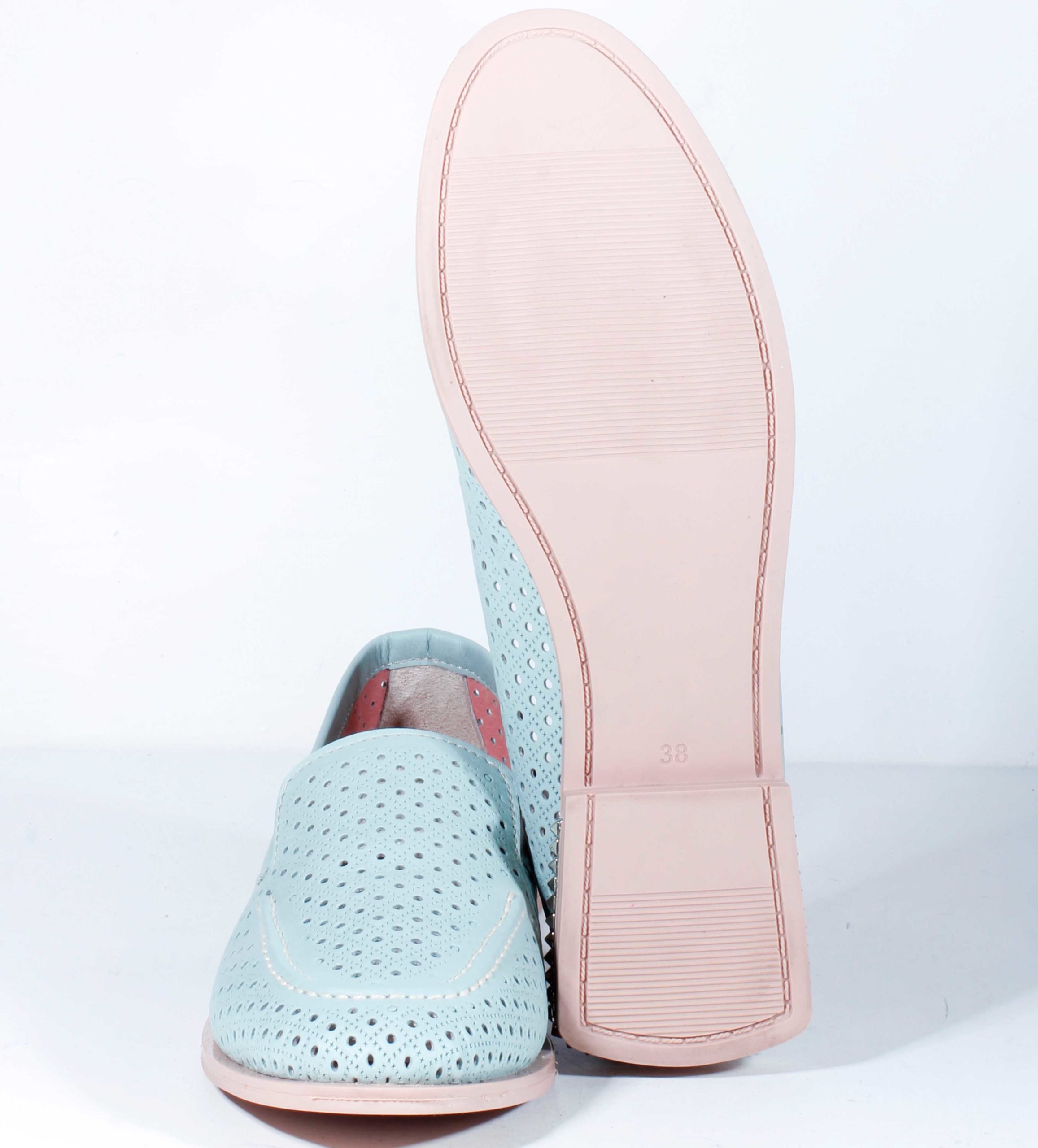 Лоферы Magza 1836.500 02  turquoise 40 купить,NaN