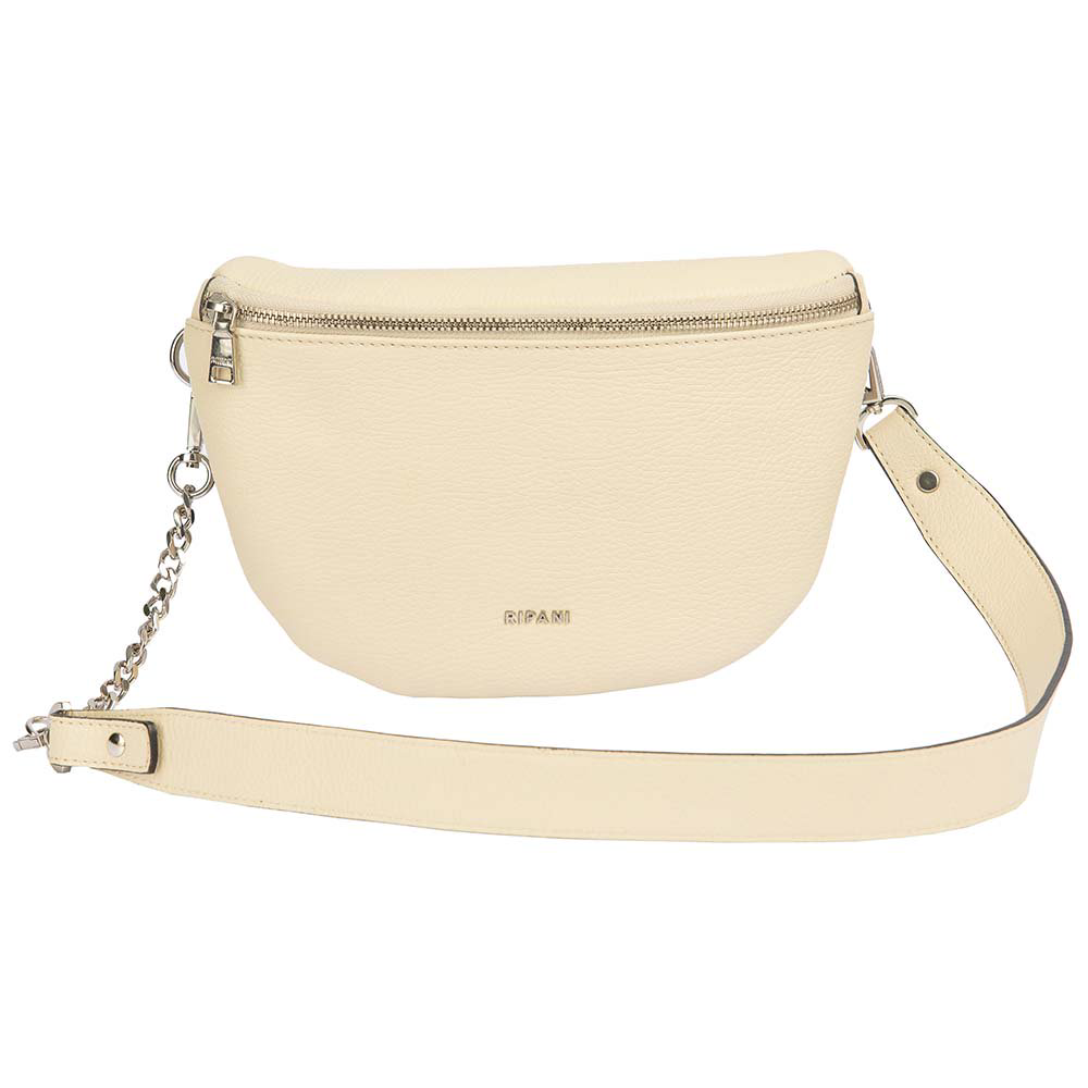 Сумка Ripani Leather Bag Ecru 7091OJ.00004 бежевая купить,NaN