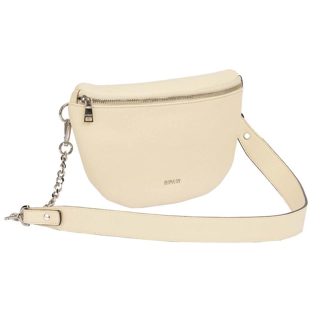 Сумка Ripani Leather Bag Ecru 7091OJ.00004 бежевая купить,NaN