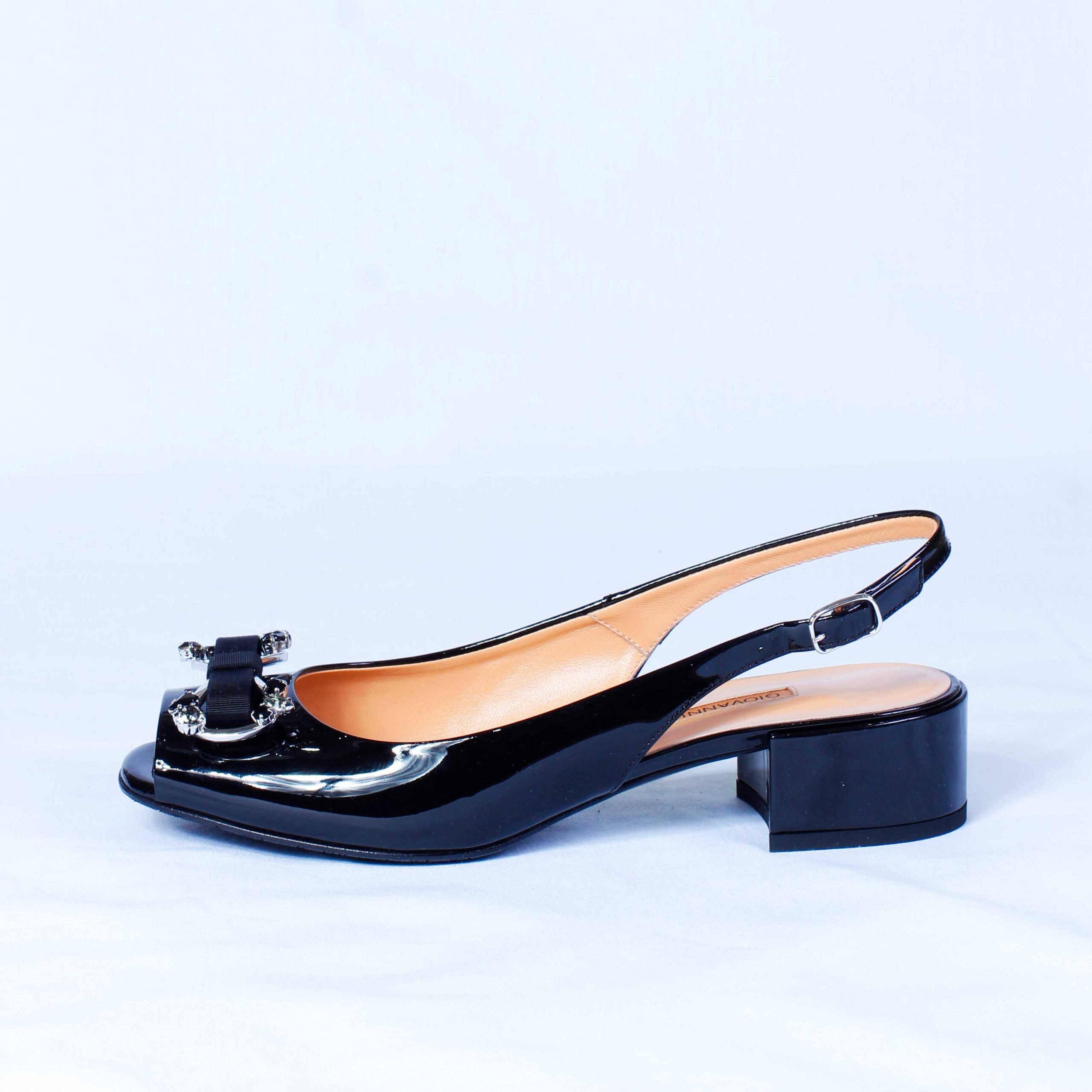 Босоножки Giovanni Fabiani G3188 Vernice Nero 38 купить,NaN
