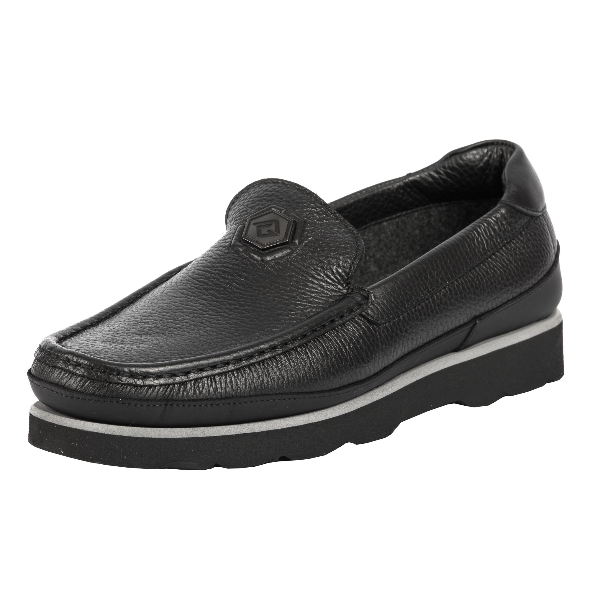Мокасины Lucaguerrini 11637AL black 43