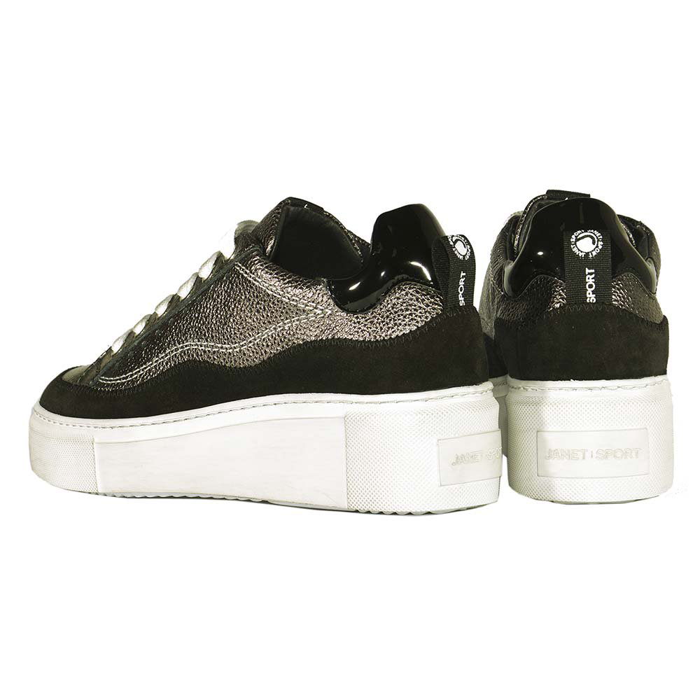 Кеды Janet & Janet 46603SRMFC F179 black-silver 40 купить,69000