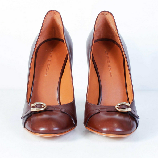 Туфли Moreschi 62282 D24 F.DO Antonella Cuoio Prince 652 T.Moro brown 38