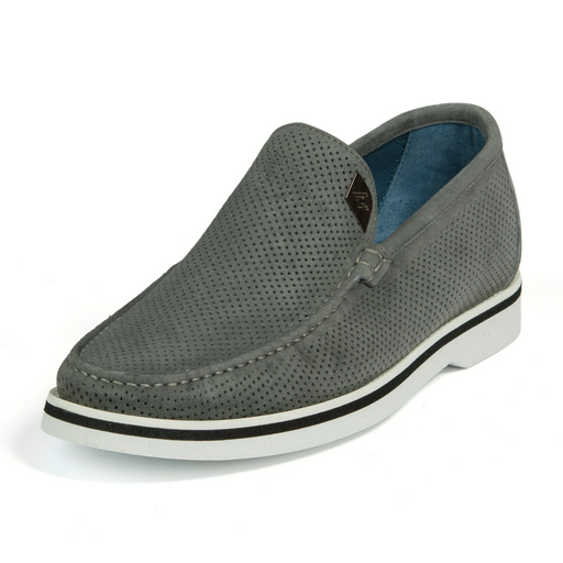 Мокасины Lucaguerrini 11908MAGNETE grey 44