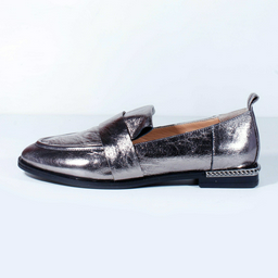 Лоферы Magza 906.1404 silver 40
