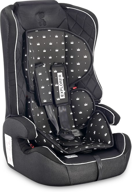Автокресло Lorelli Explorer 2105 Black Crowns купить,NaN