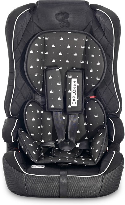 Автокресло Lorelli Explorer 2105 Black Crowns купить,NaN