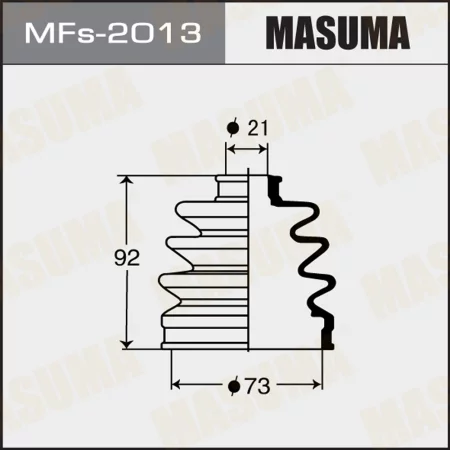 Пыльник шруса Masuma MF-2013 силикон купить,NaN